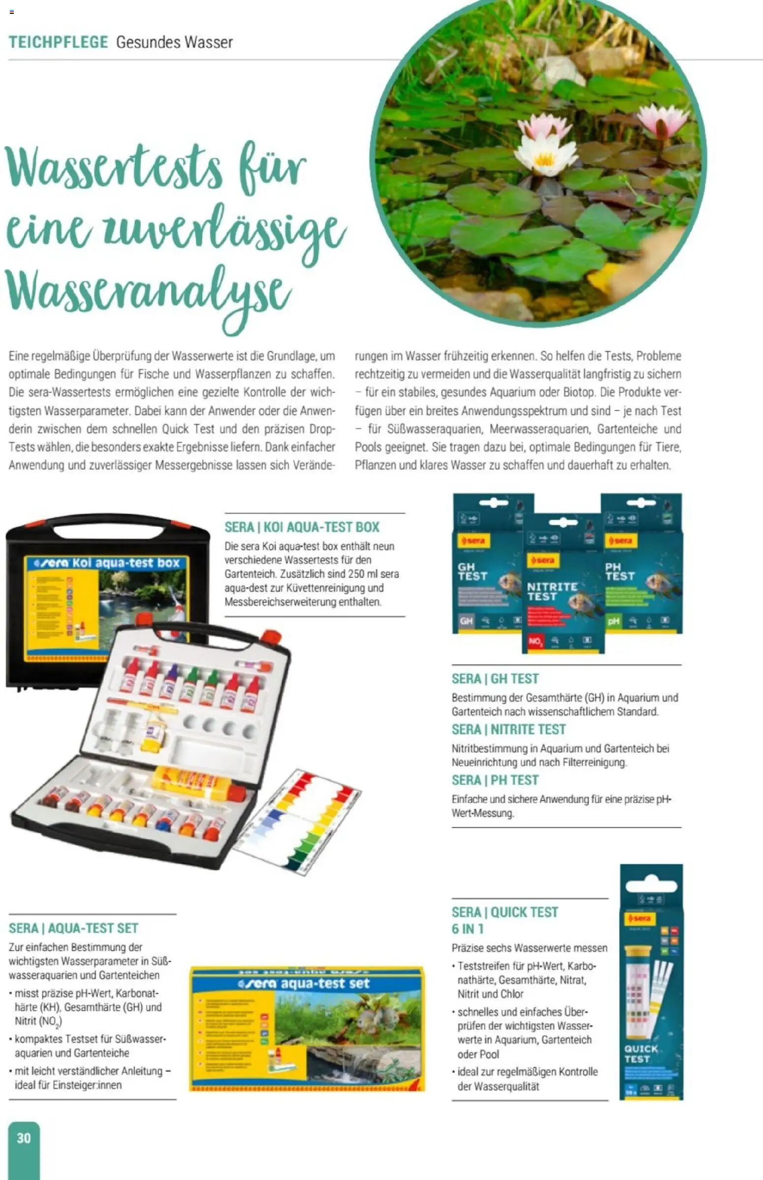 zookauf Themenkatalog Teich – gültig ab 23.03.2026 | Seite: 30 | Produkte: Box, Wasser