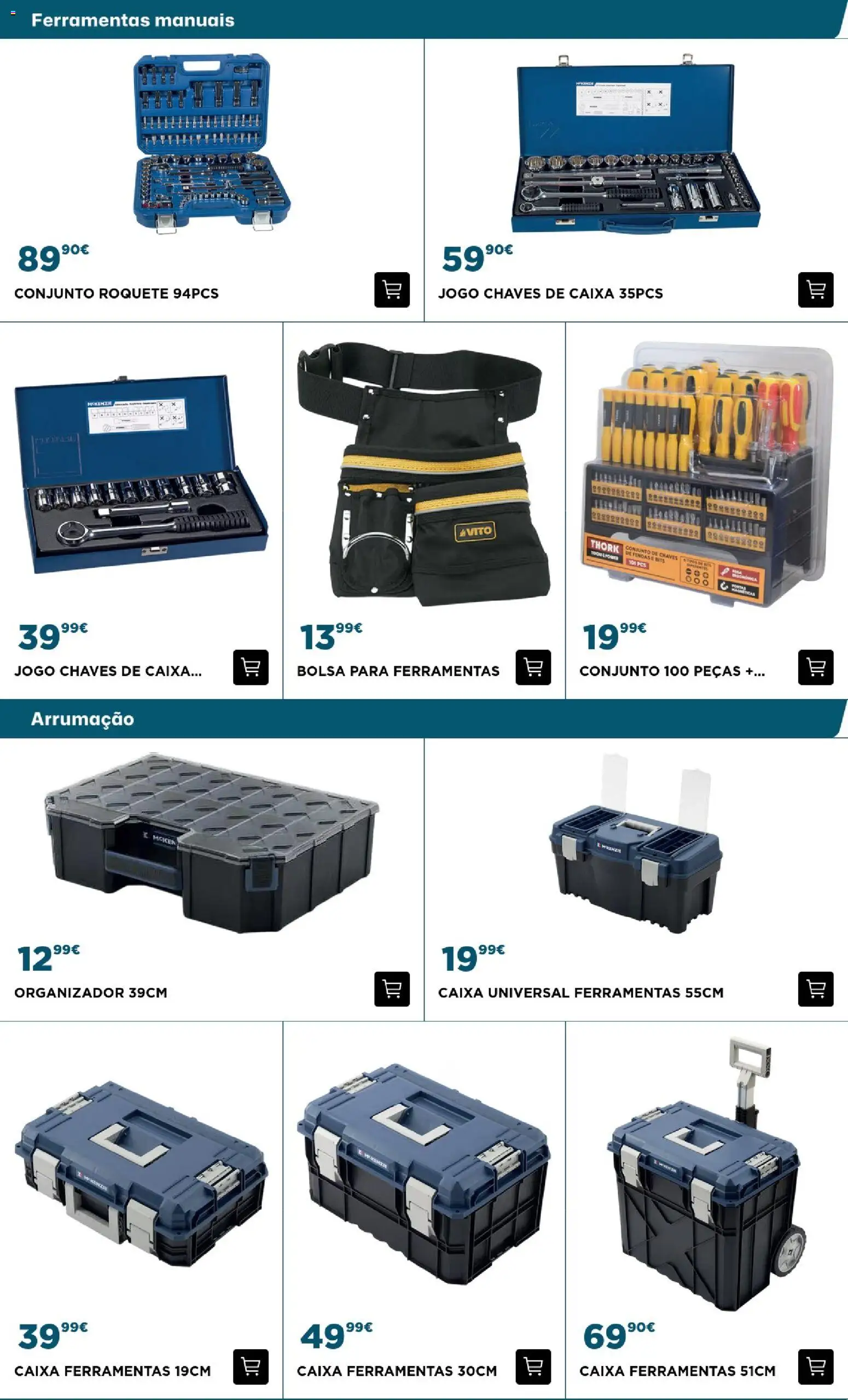 BricoMarché - Ferramentas - 12p - Fundão │ válido de 29.11.2025 | Página: 10 | Produtos: Bolsa, Ferramentas, Caixa, Organizador