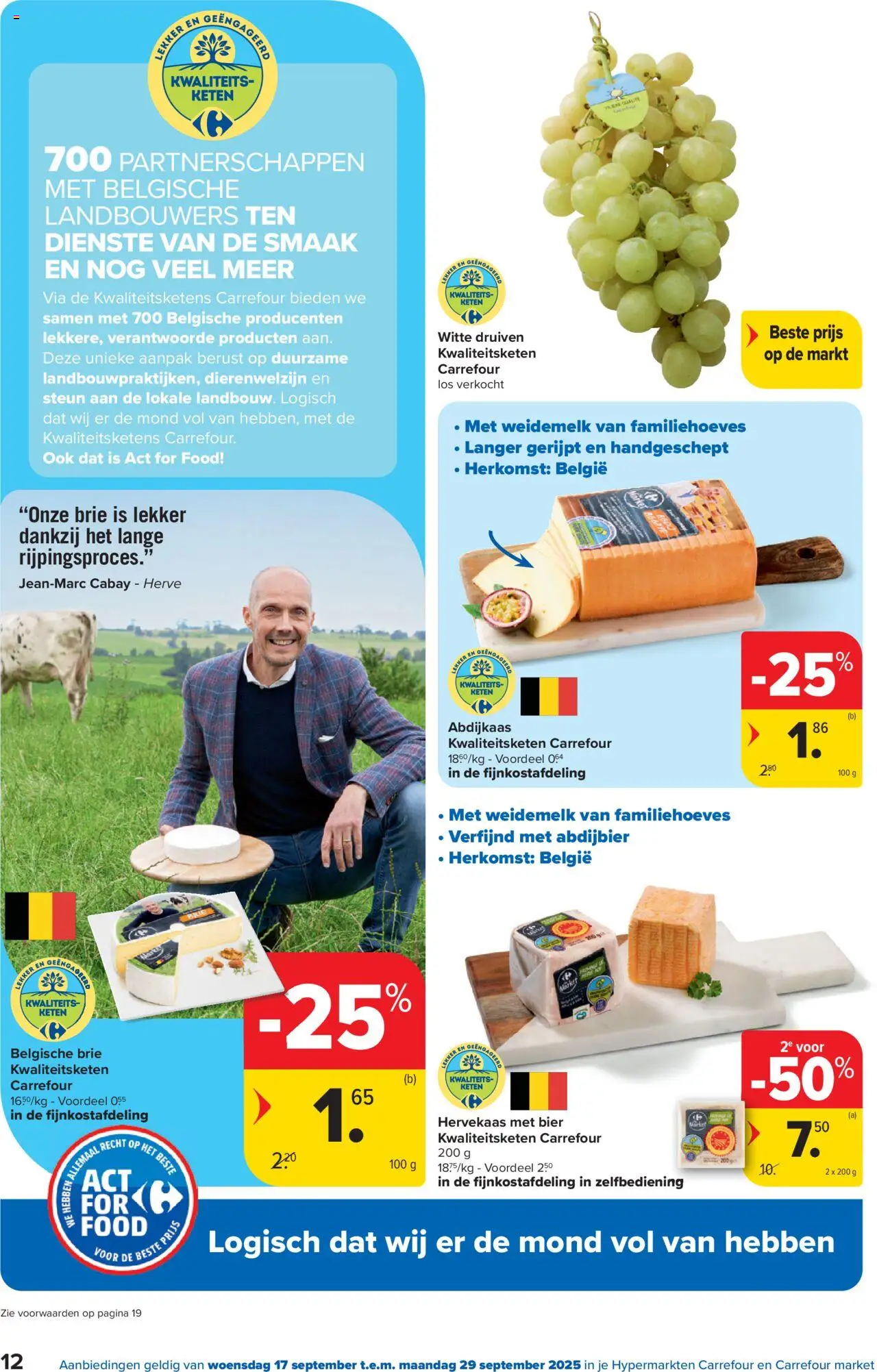  | Pagina: 12 | Producten: Bier, Brie, Druiven