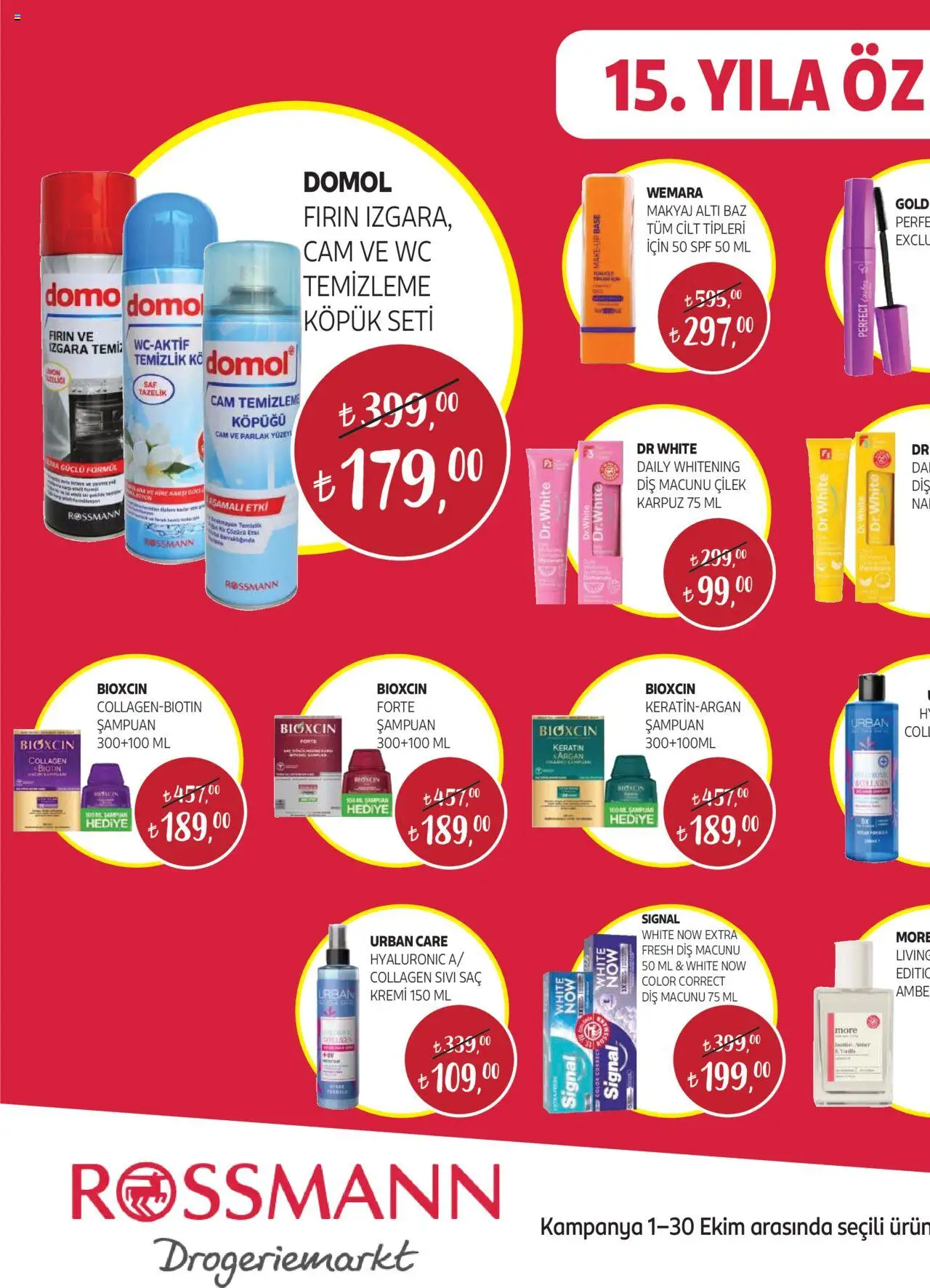 Rossmann Ekim Ev & Yaşam Kataloğu - 01.10.2025 tarihinden itibaren geçerlidir | Sayfa: 6 | Ürünler: Şampuan, Karpuz, Fırın, Izgara