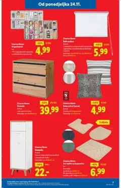 Livarno Home Komoda, Komad Lako pokretne ladice Dimenzije: cca 80x78x48 cm - Pregled kataloga iz trgovine Lidl, vrijedi od 24.11.2025 | Stranica: 7 | Proizvodi: Rolo zavjesa, Komoda, Zavjesa, Ladice