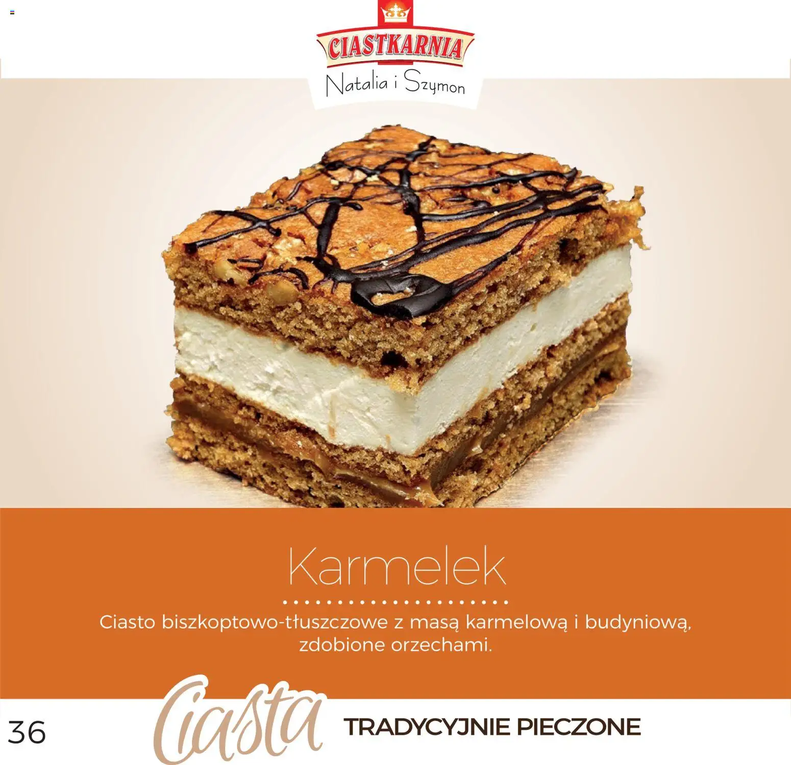 Topaz Gazetka - Ciasta  od 01.12.2025 | Strona: 36 | Produkty: Ciasto