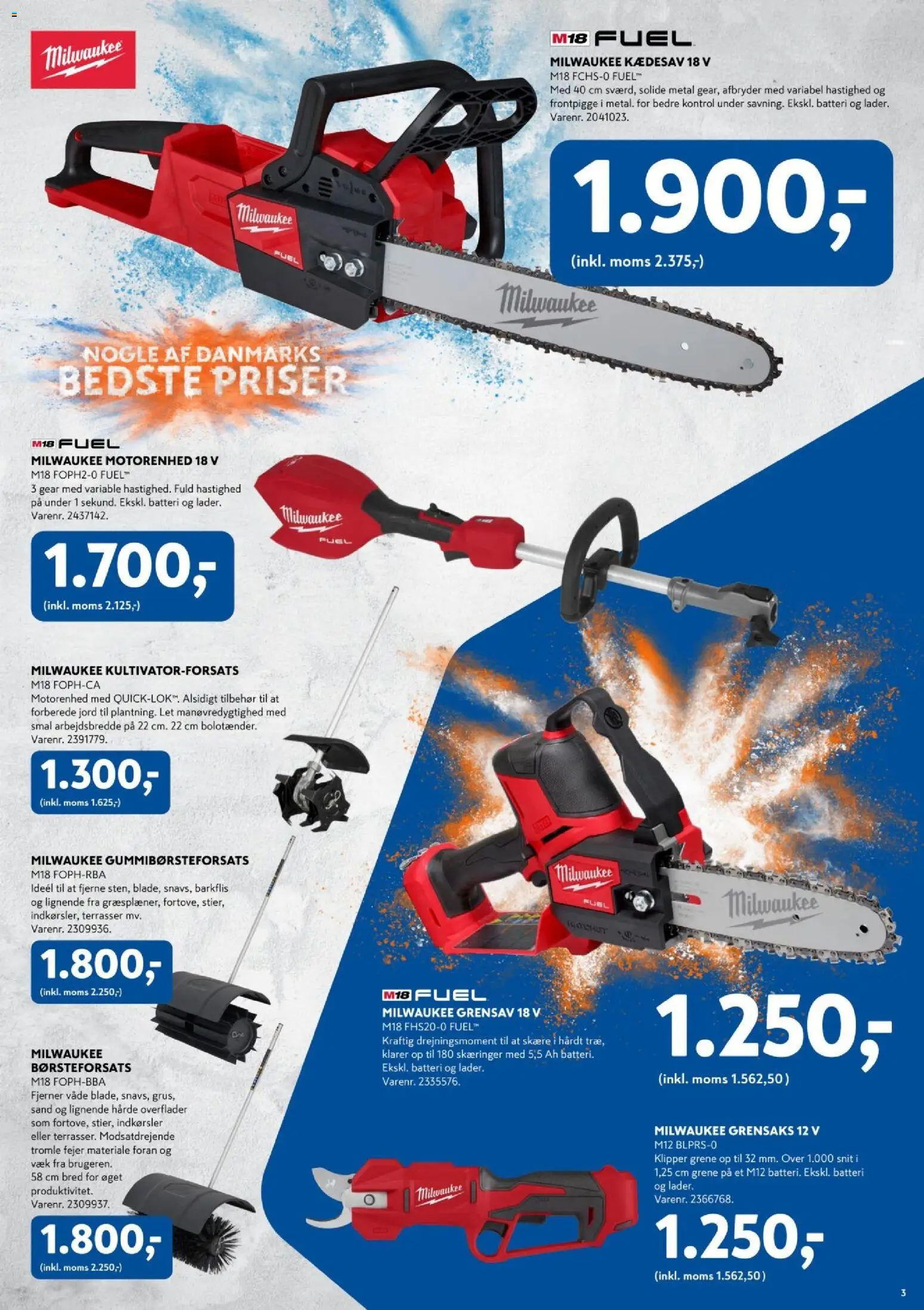 Davidsen tilbudsavis – gyldig fra 05.03.2026 | Side: 3 | Produkter: Søm, Batteri