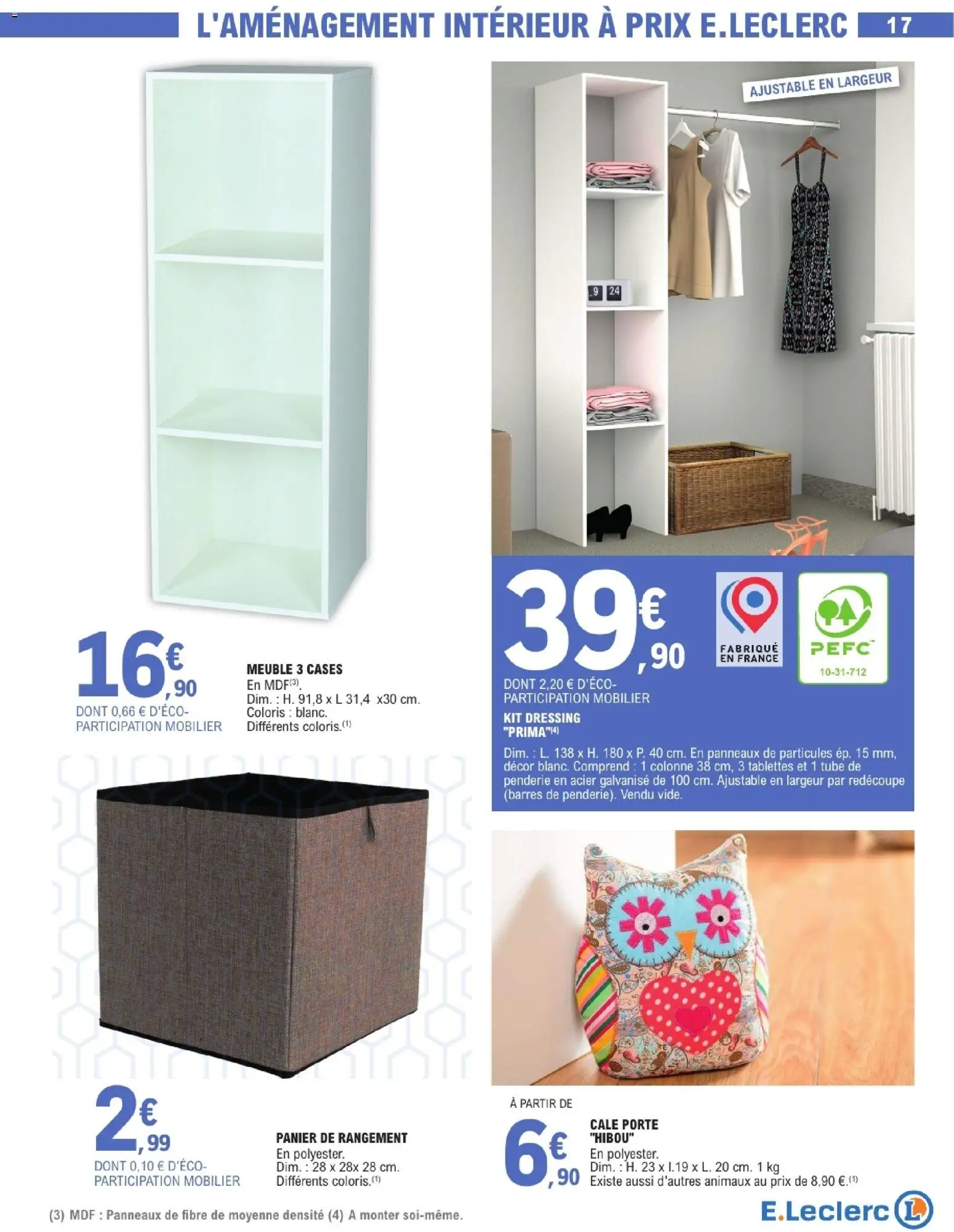 {H1} | Page: 17 | Produits: Meuble, Kit dressing, Dressing, Panier