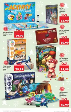 Ofertele Kaufland valabile de la 08.12.2025 | Pagină: 15 | Produse: Joc, Cărți