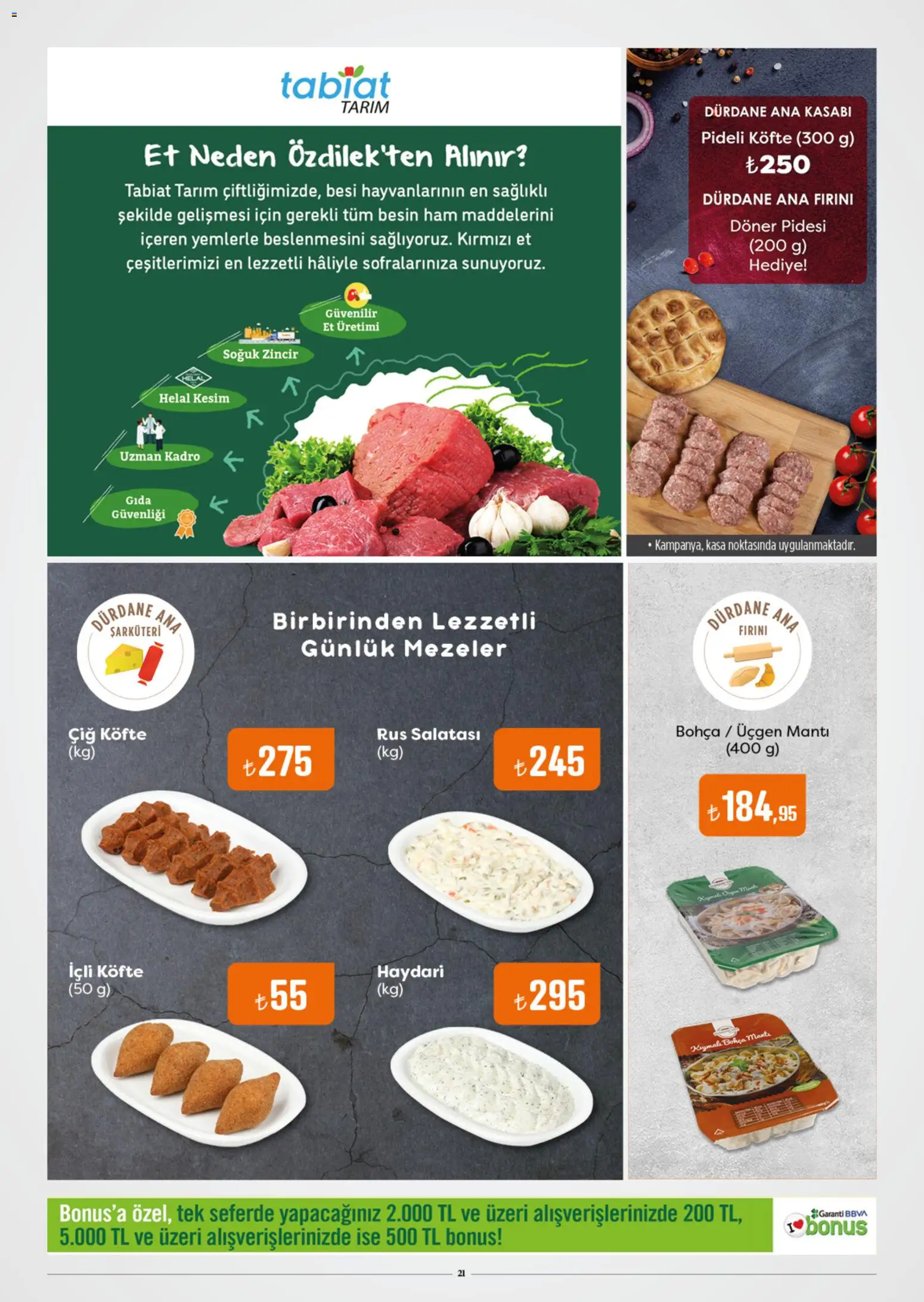 Özdilek Katalog - 22.10.2025 tarihinden itibaren geçerlidir | Sayfa: 21 | Ürünler: Döner, Kasa