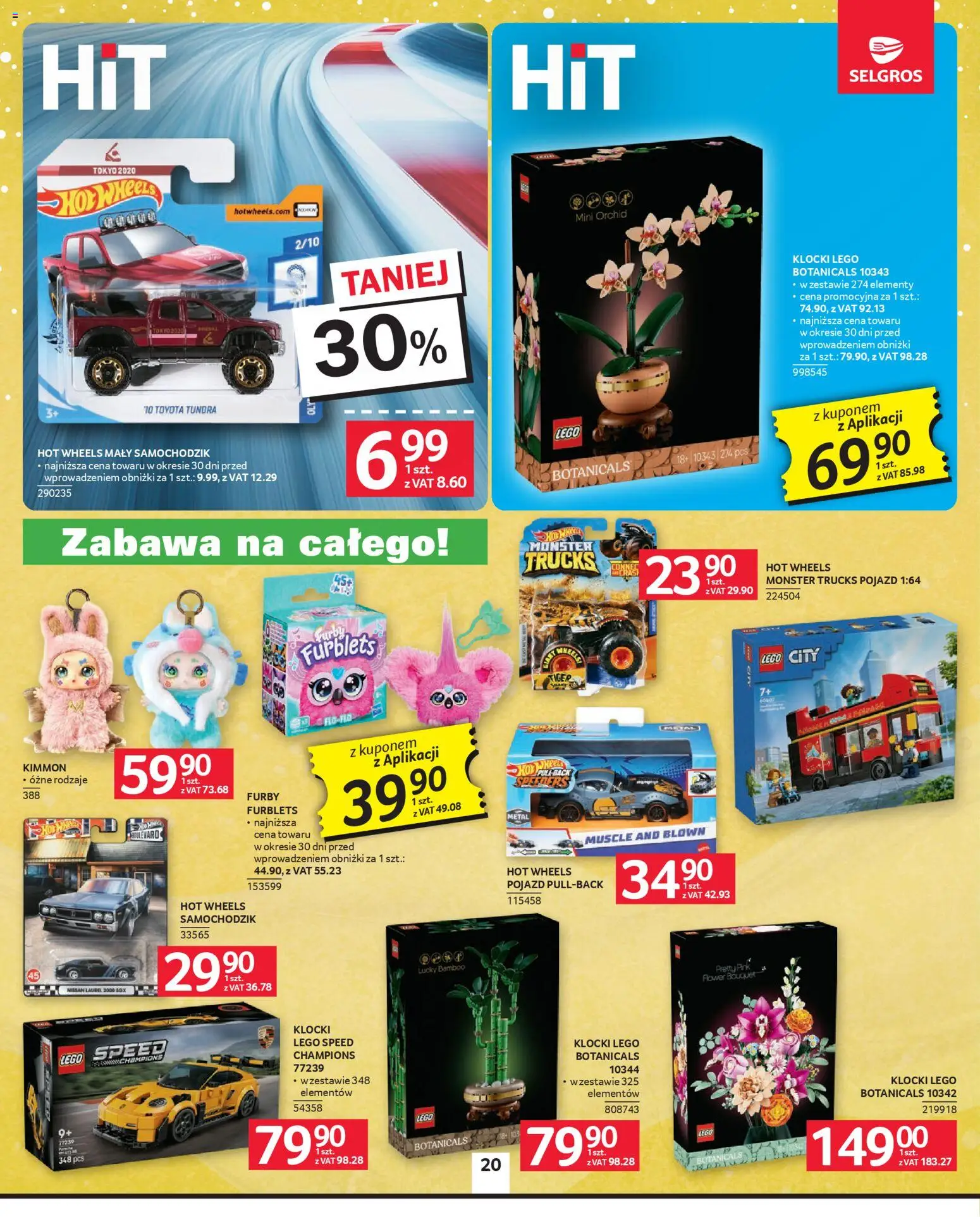 Selgros cash&carry Gazetka - Oferta przemysłowa od 08.01.2026 | Strona: 22 | Produkty: Lego, Klocki Lego