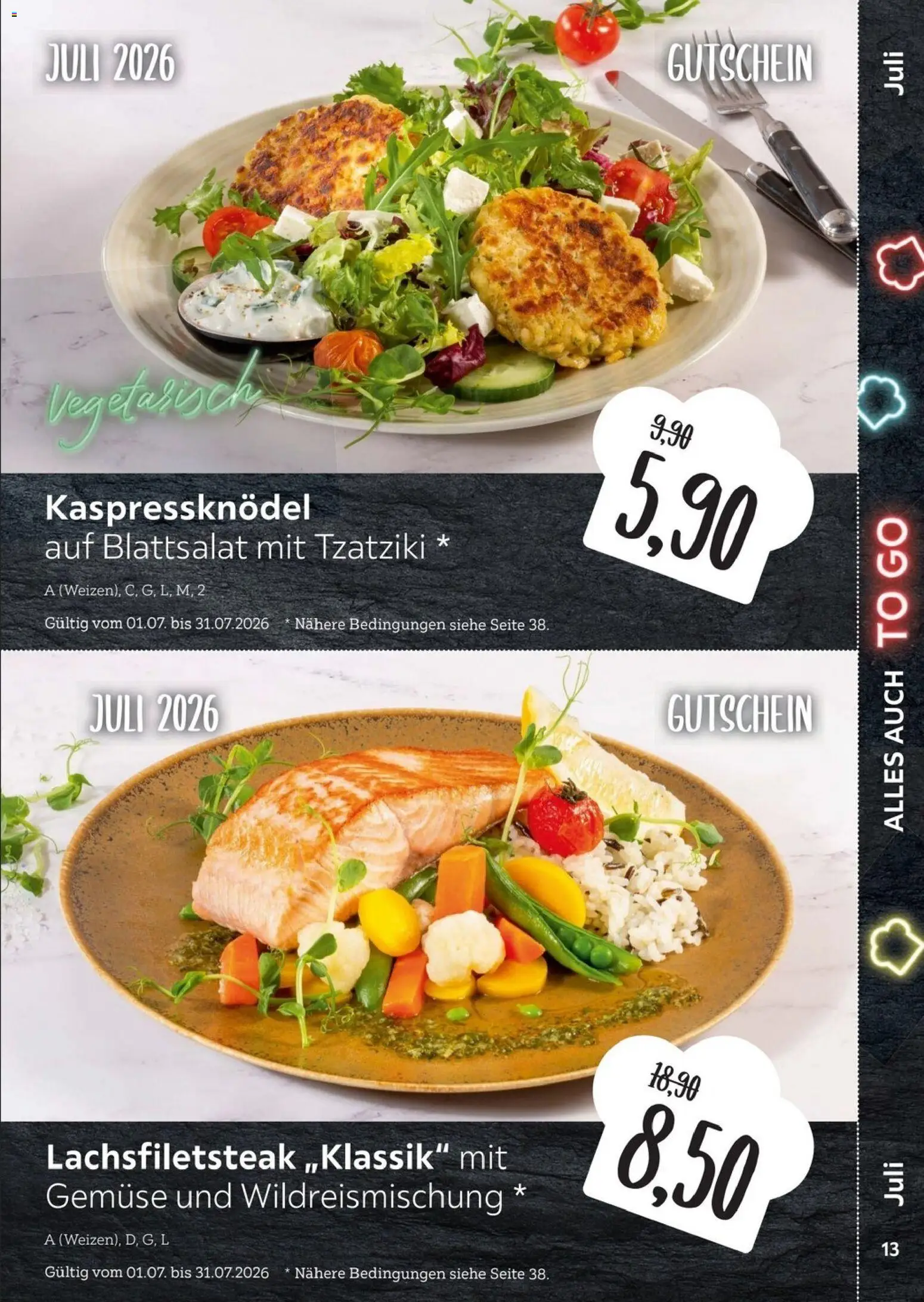 XXXL Lutz Restaurantgutscheine – gültig ab 01.02.2026 | Seite: 13 | Produkte: Gemüse