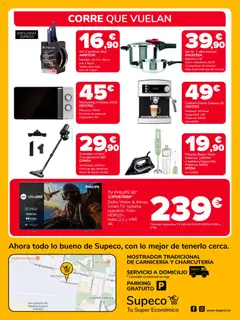 Vista previa Supeco folleto válido desde el 22.01.2026 | Página: 8 | Productos: Radio, Plancha, Aspirador, Caja