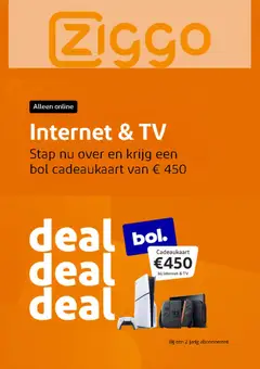 Ziggo - Folder - Voorbeeld van een folder van Ziggo, geldig van 01.11.2025
