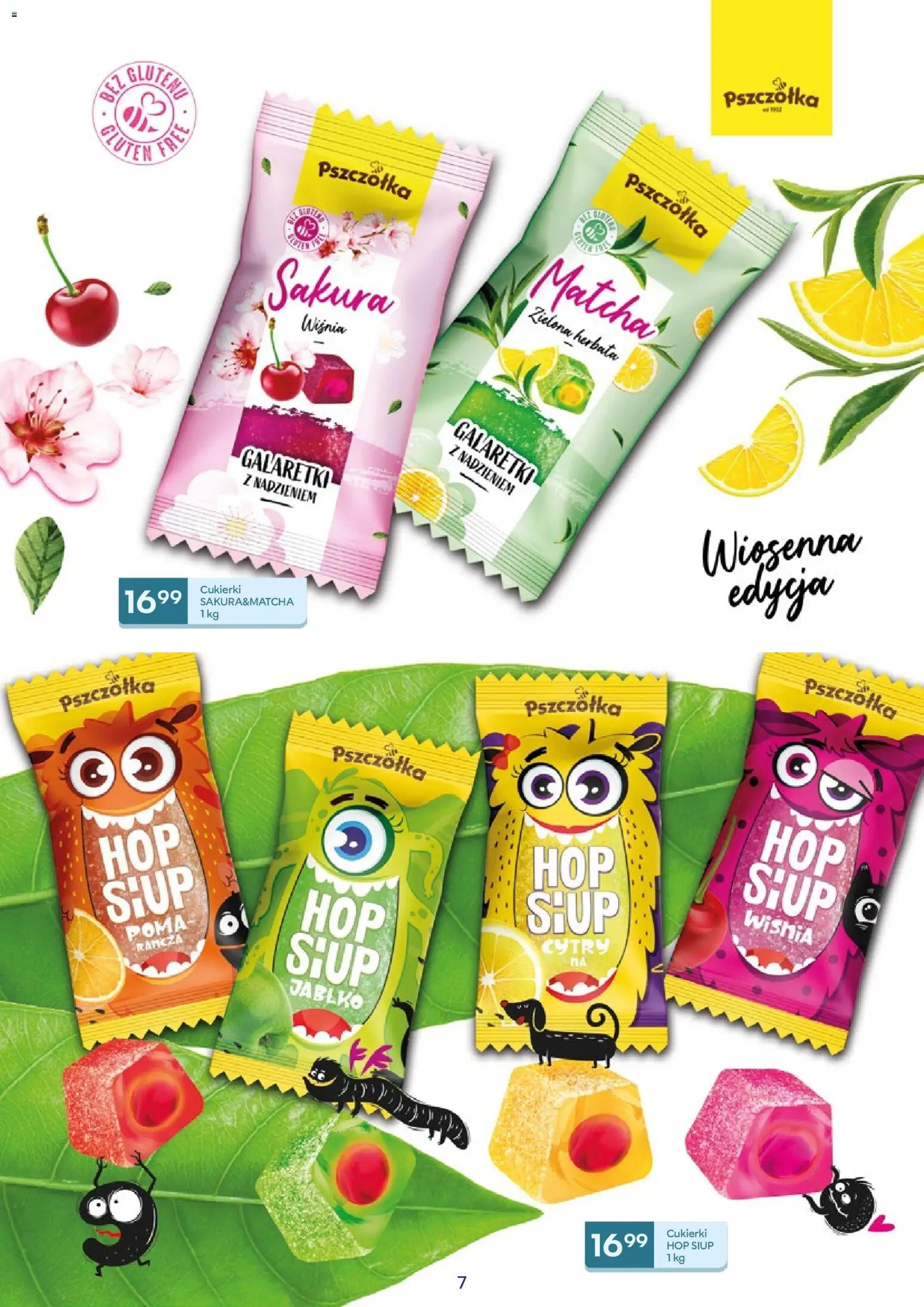 Eurocash gazetka - Słodycze, kawy, herbaty od 02.03.2026 | Strona: 7 | Produkty: Galaretki, Herbata, Cukierki