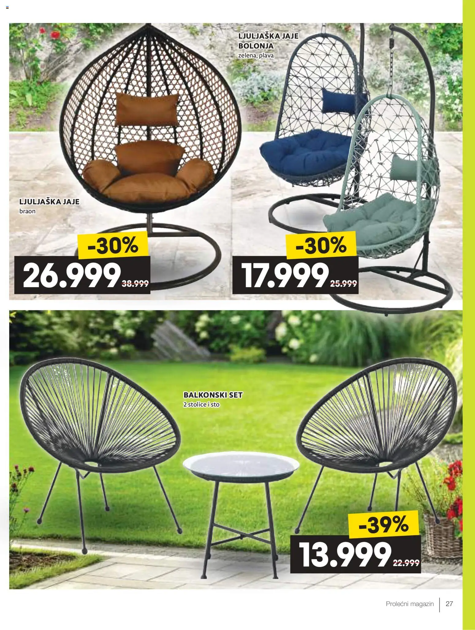Idea katalog - važi od 09.04.2026 | Strana: 27 | Proizvode: Sto, Ljuljaška