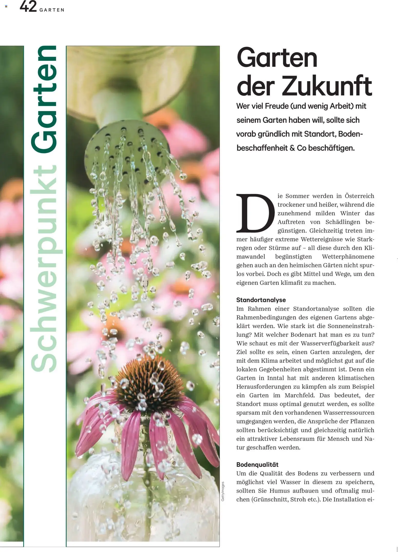 Lagerhaus Unser Land April 2025 gültig ab 01.04.2026 | Seite: 42 | Produkte: Wasser