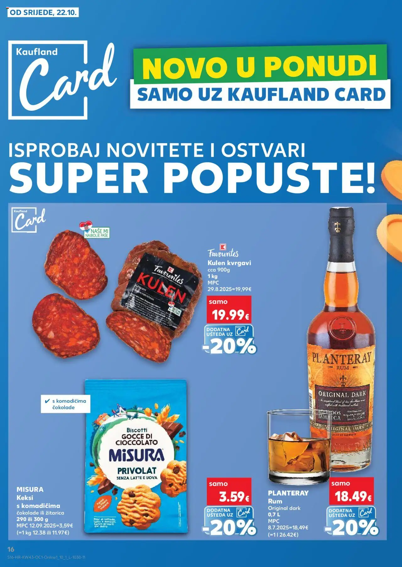 Kaufland katalog | vrijedi od 22.10.2025 | Stranica: 16