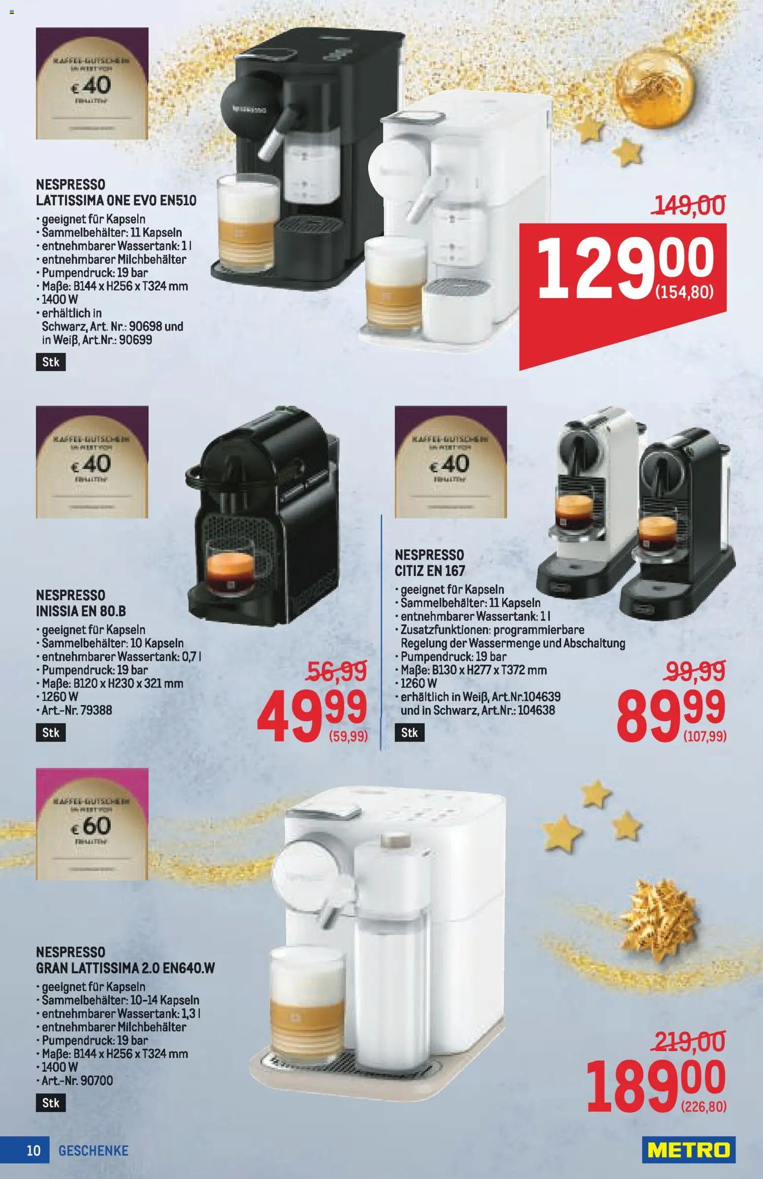 Metro Geschenke Spezial gültig ab 27.11.2025 | Seite: 10