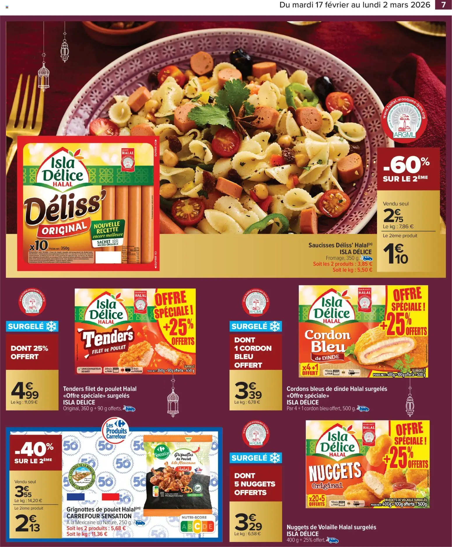 {H1} | Page: 7 | Produits: Four, Volaille, Viande, Cordon bleu