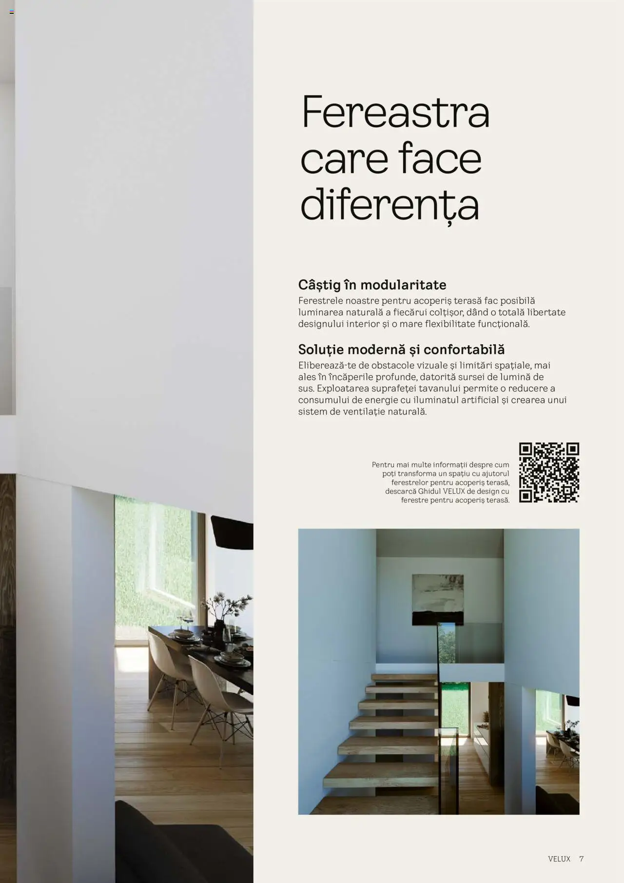 Velux catalog - Ferestre pentru acoperiș terasă – valabil de la 25.02.2025 | Pagină: 7 | Produse: Tavuk suyu, Fereastră
