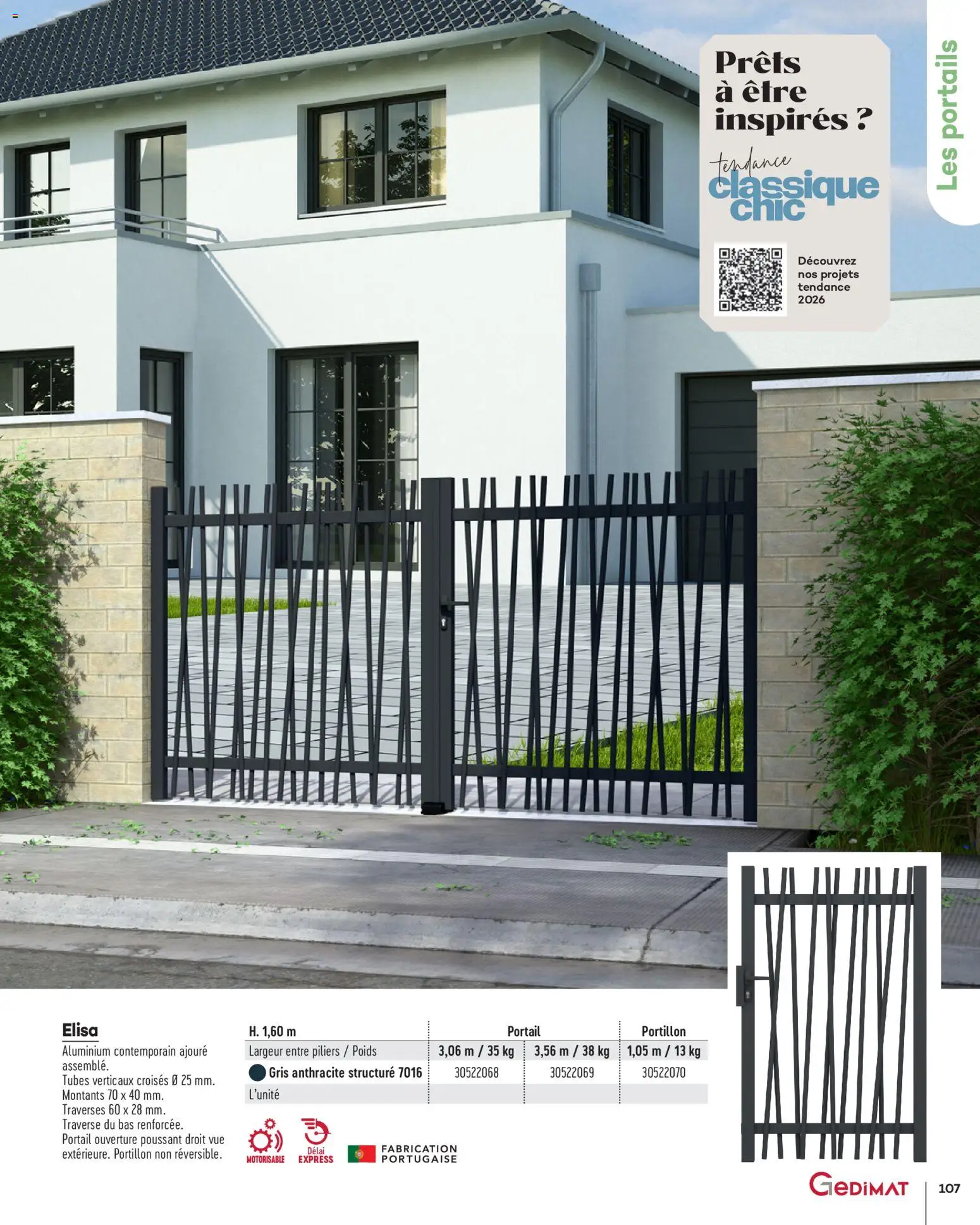 {H1} | Page: 107 | Produits: Poids, Portail