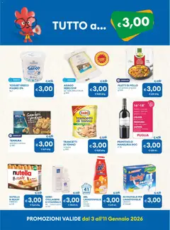 Anteprima del volantino Volantino MD Discount	 valido a partire dal 03.01.2026 | Pagina: 10 | Prodotti: Yogurt greco, Pollo, Frutta, Nutella