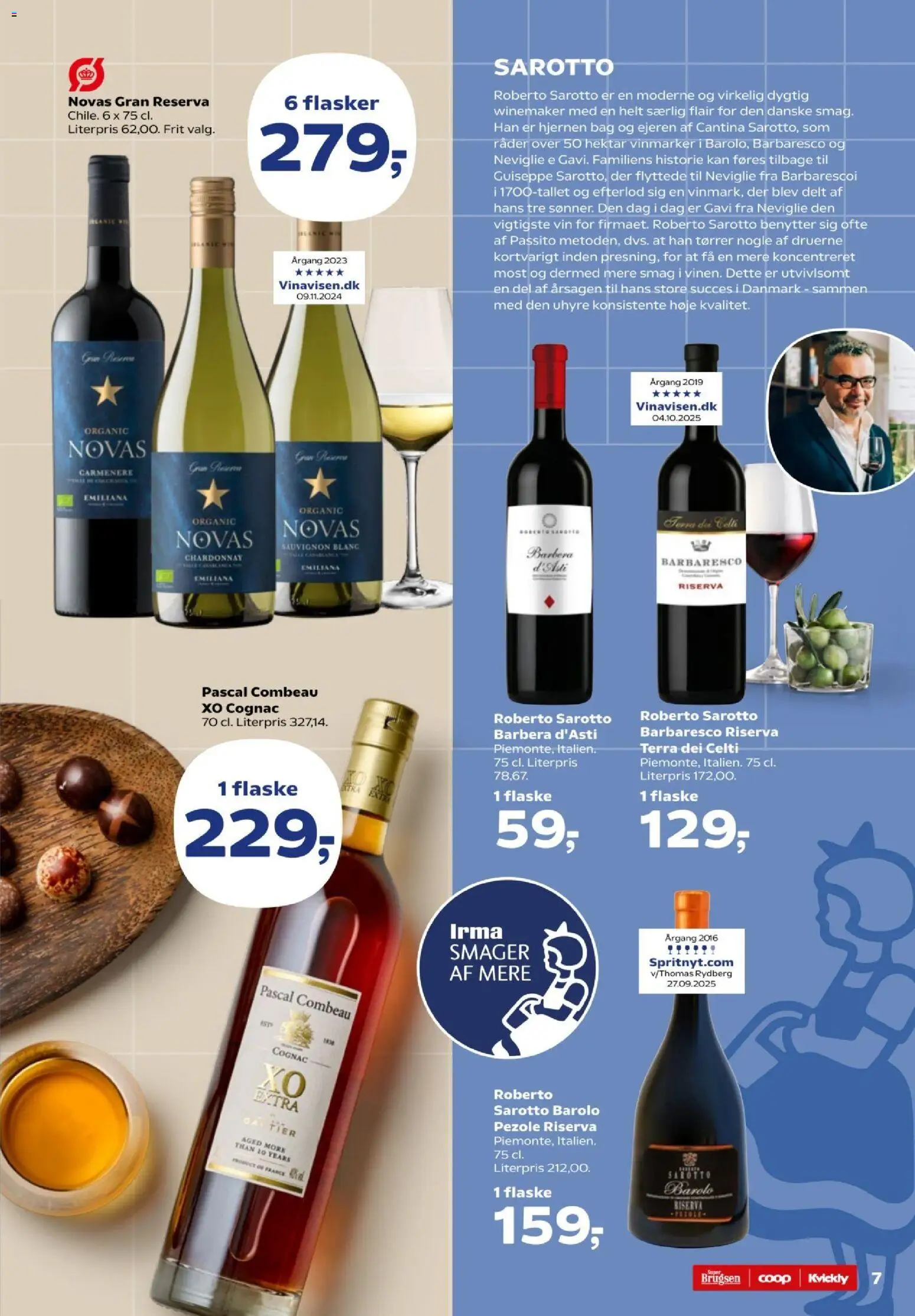 Super Brugsen tilbudsavis – gyldig fra 19.03.2026 | Side: 45 | Produkter: Vin, Søm