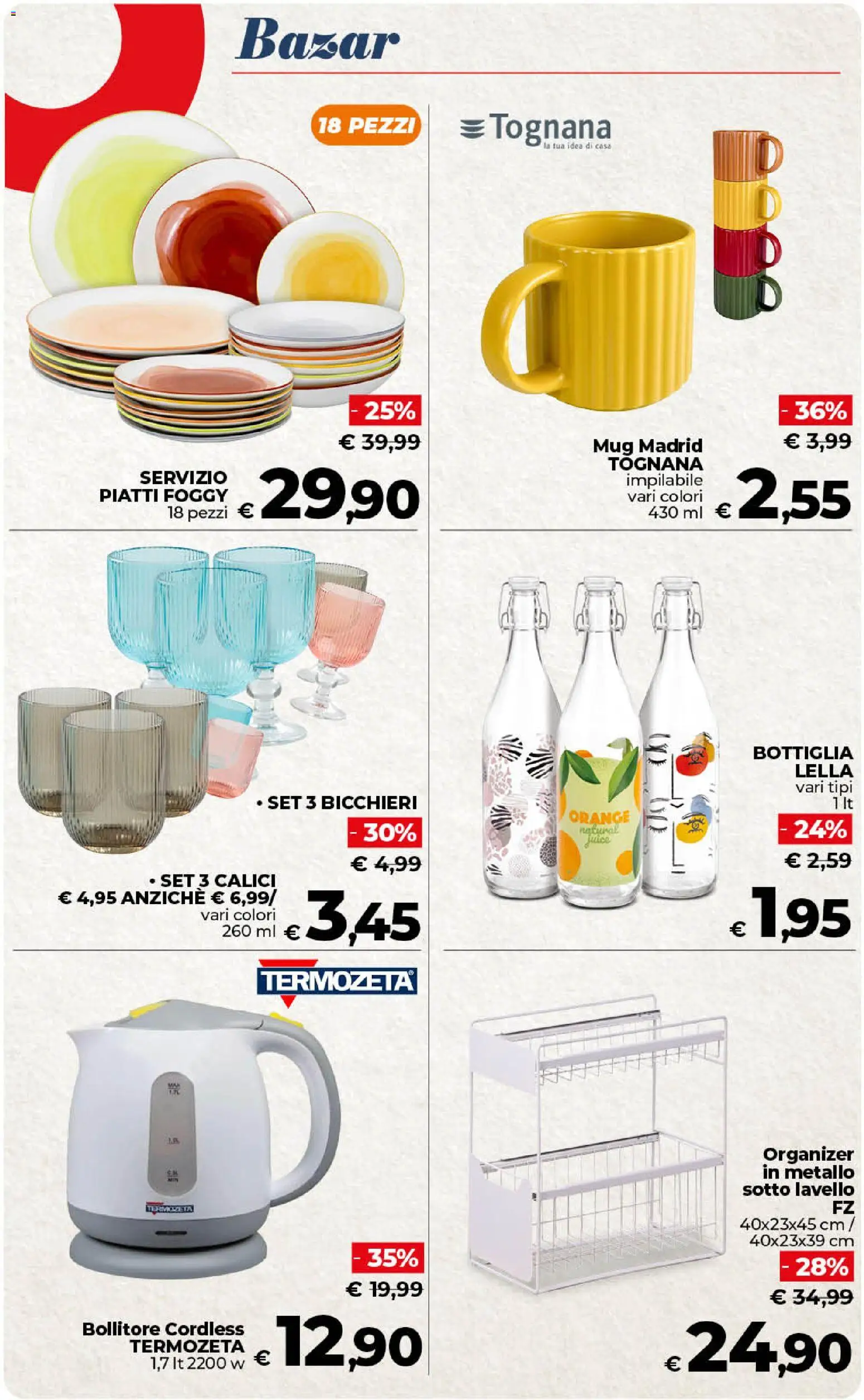 Volantino COOP del 17.04.2026 | Pagina: 49 | Prodotti: Lavello, Bollitore, Bottiglia