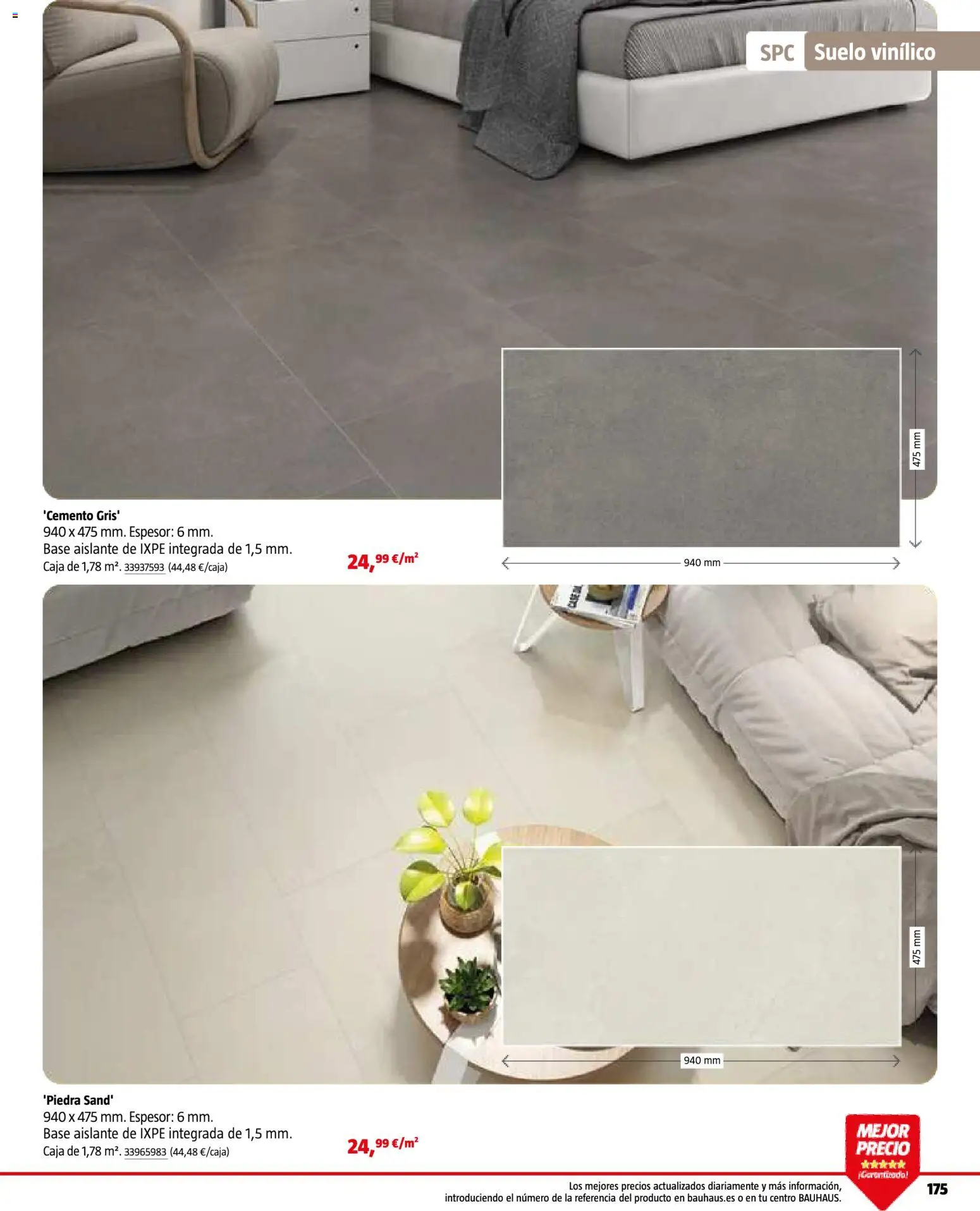 Bauhaus - Suelos y revestimientos │ válido desde el 24.02.2026 | Página: 175 | Productos: Caja