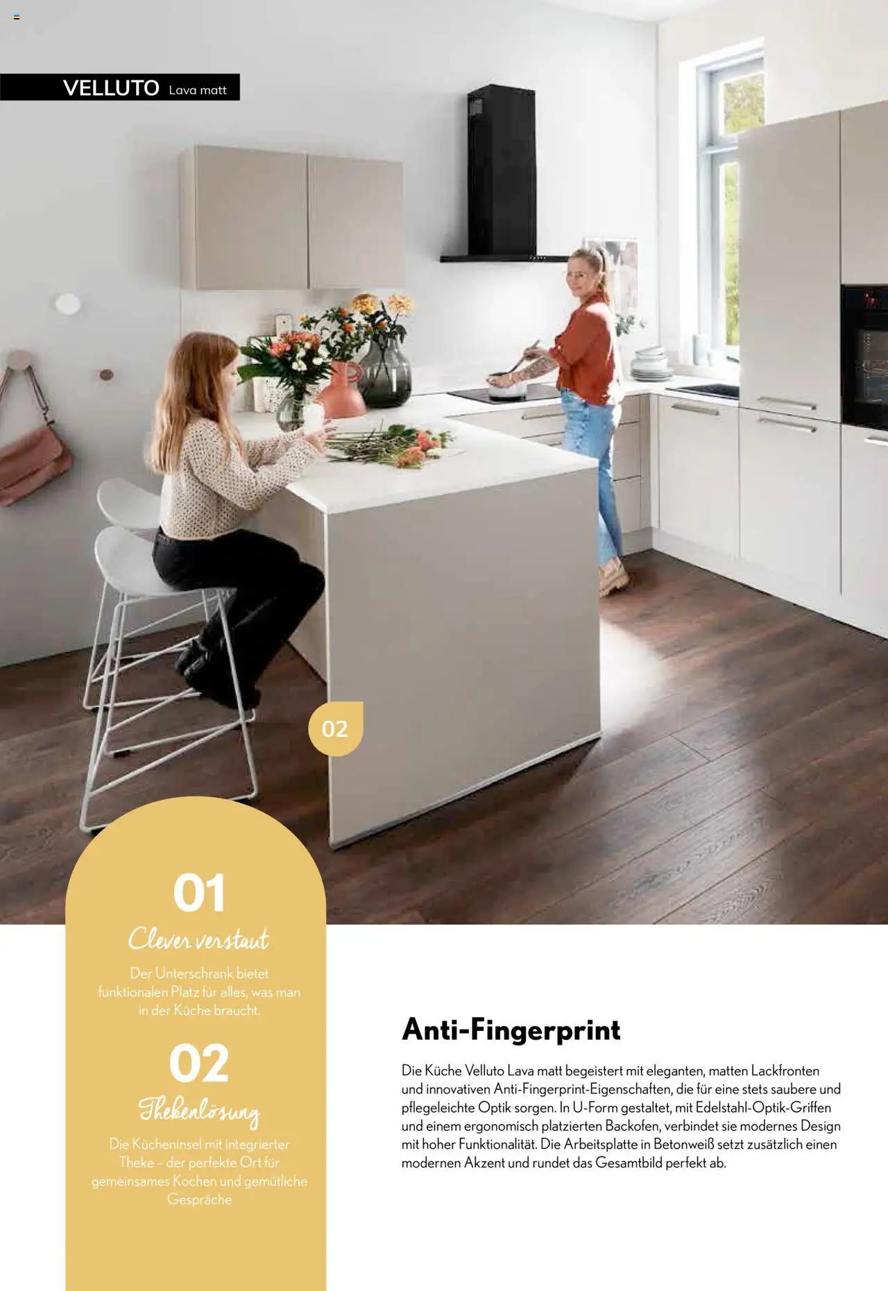 Ostermann Mondo Küchenmagazin – gültig ab 26.05.2025 | Seite: 28 | Produkte: Theke, Küche, Unterschrank