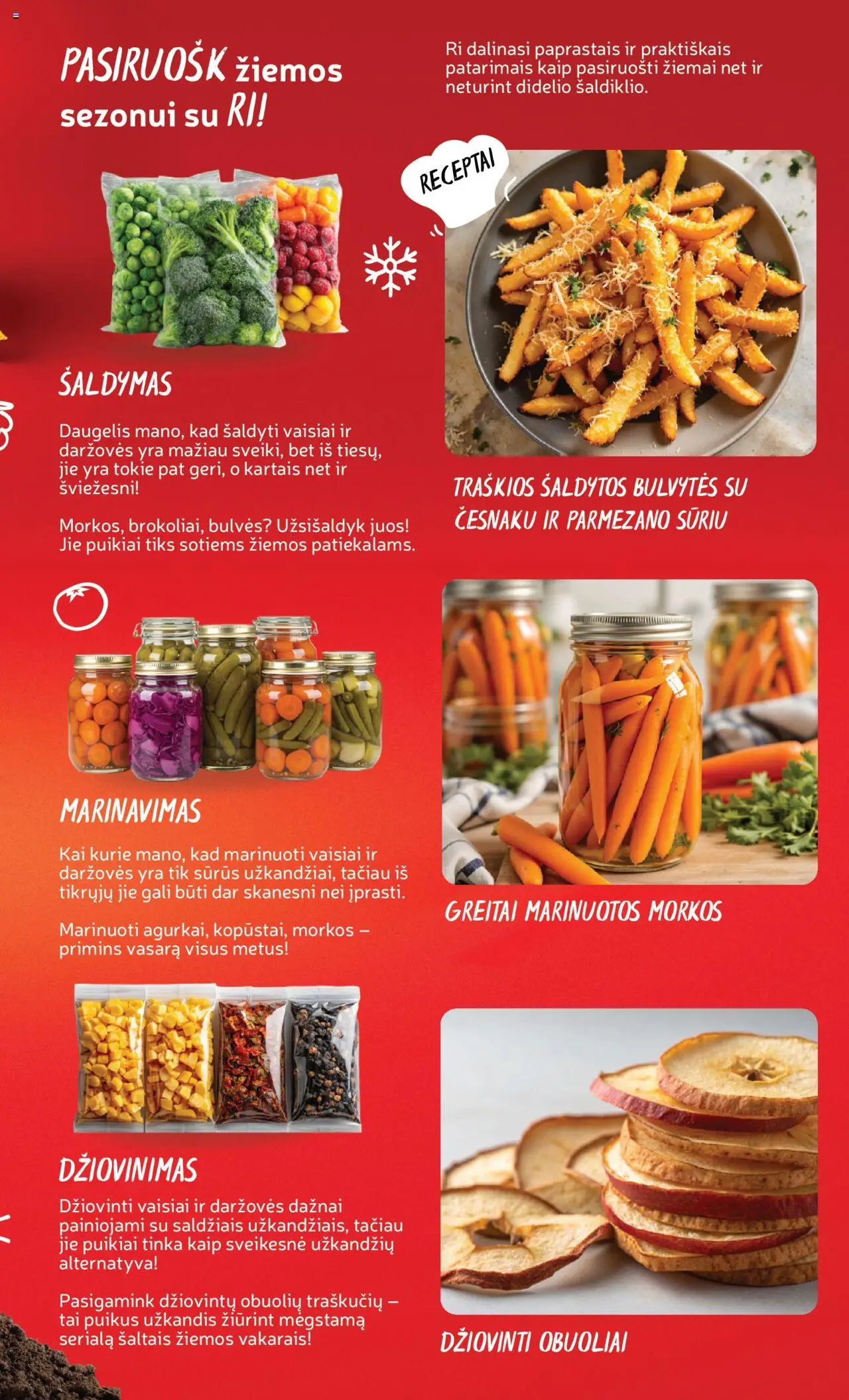 Rimi akcijos nuo 09.09.2025 | Puslapis: 9 | Prekių: Bulvės, Obuoliai, Morkos