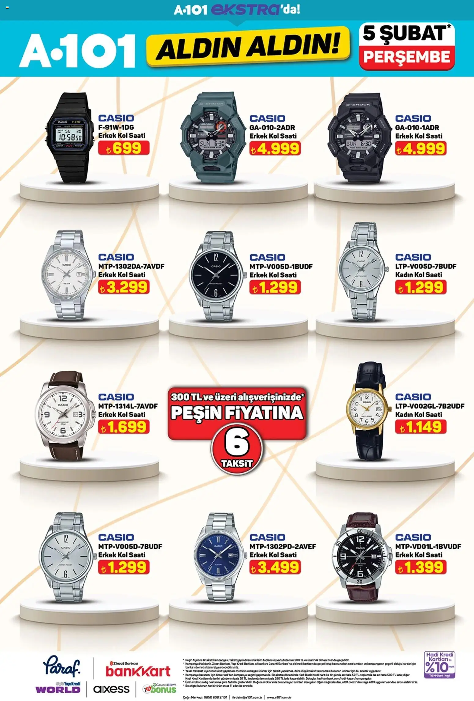 A101 Katalog Aldın Aldın - 05.02.2026 tarihinden itibaren geçerlidir | Sayfa: 18 | Ürünler: Su