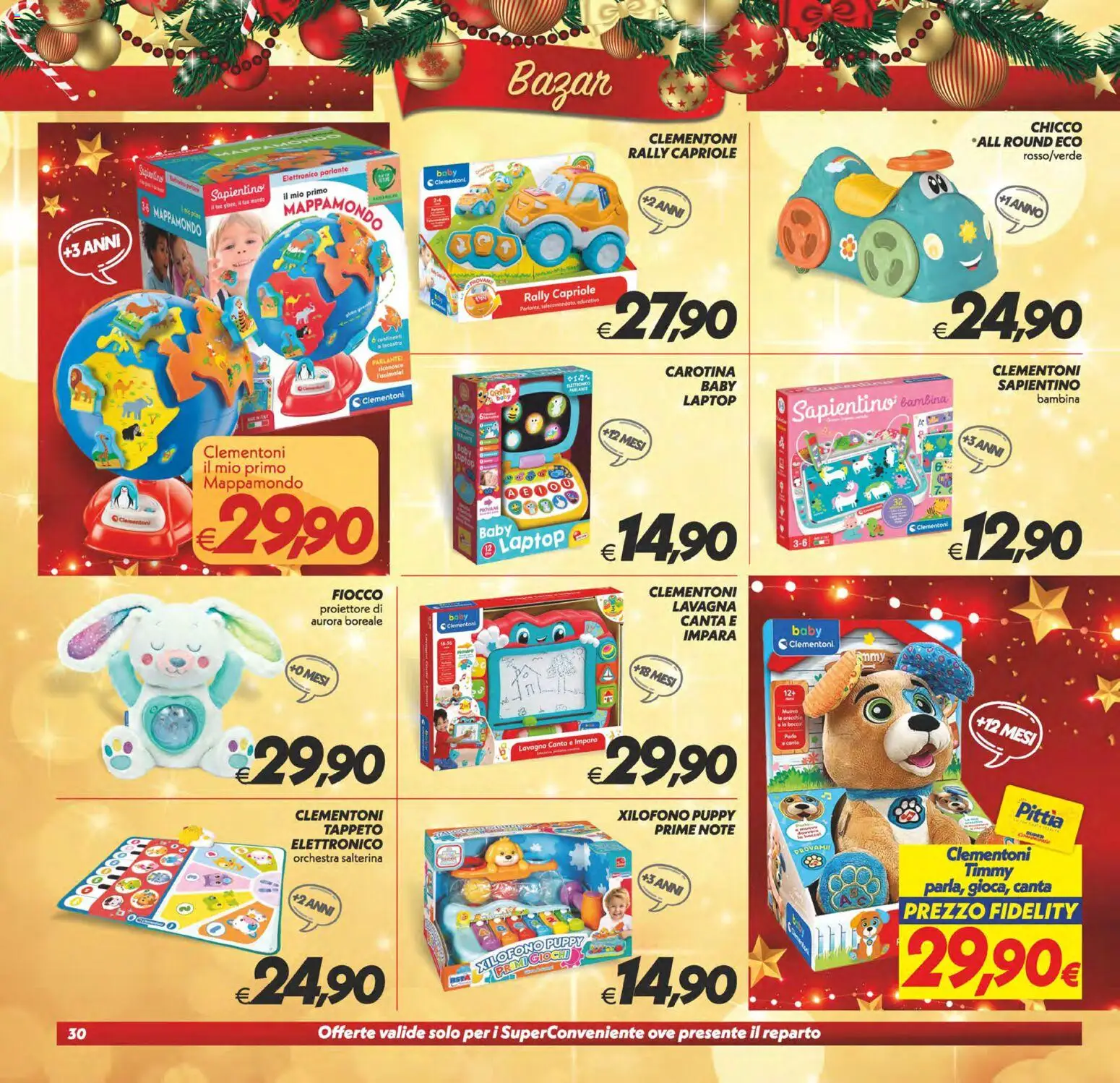 Volantino SuperConveniente del 16.12.2025 | Pagina: 30 | Prodotti: Laptop, Tappeto