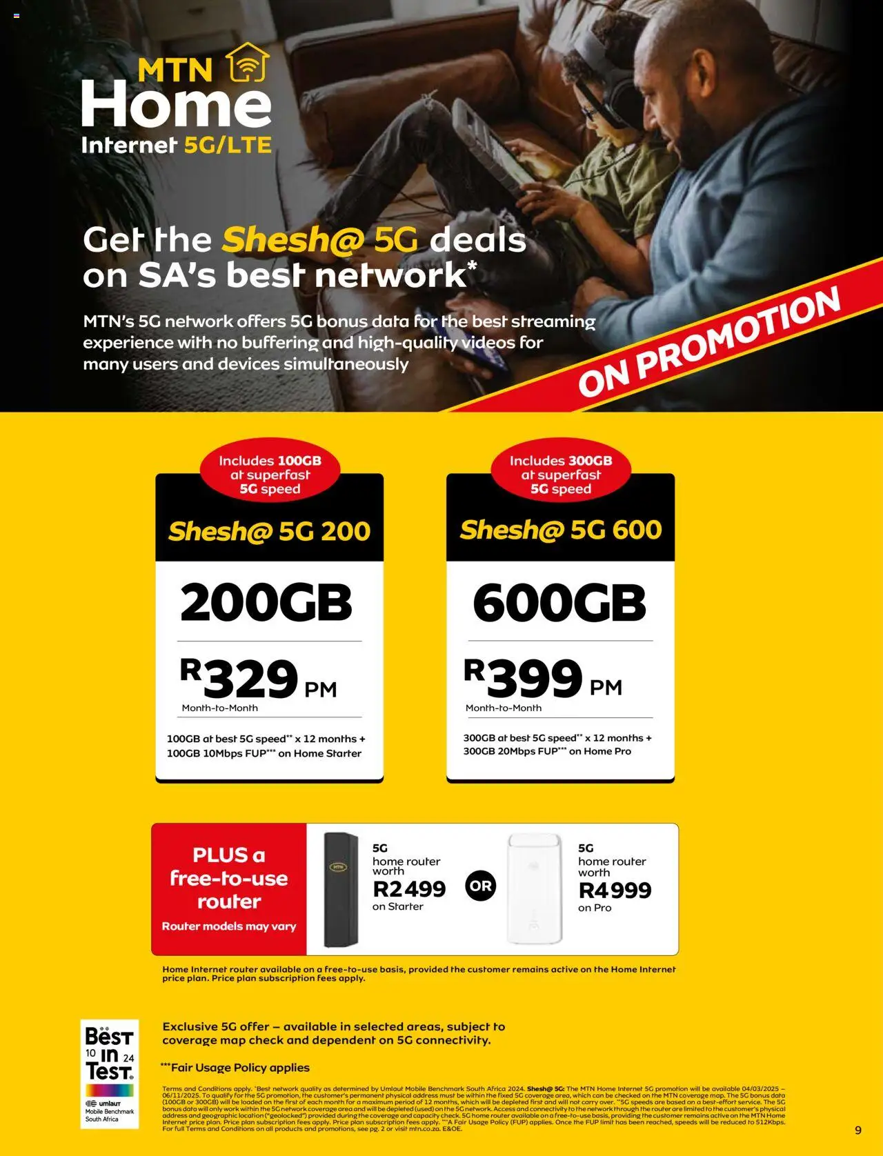 MTN Deals │ valid from 07.08.2025 | Page: 9 | Products: Data, Router