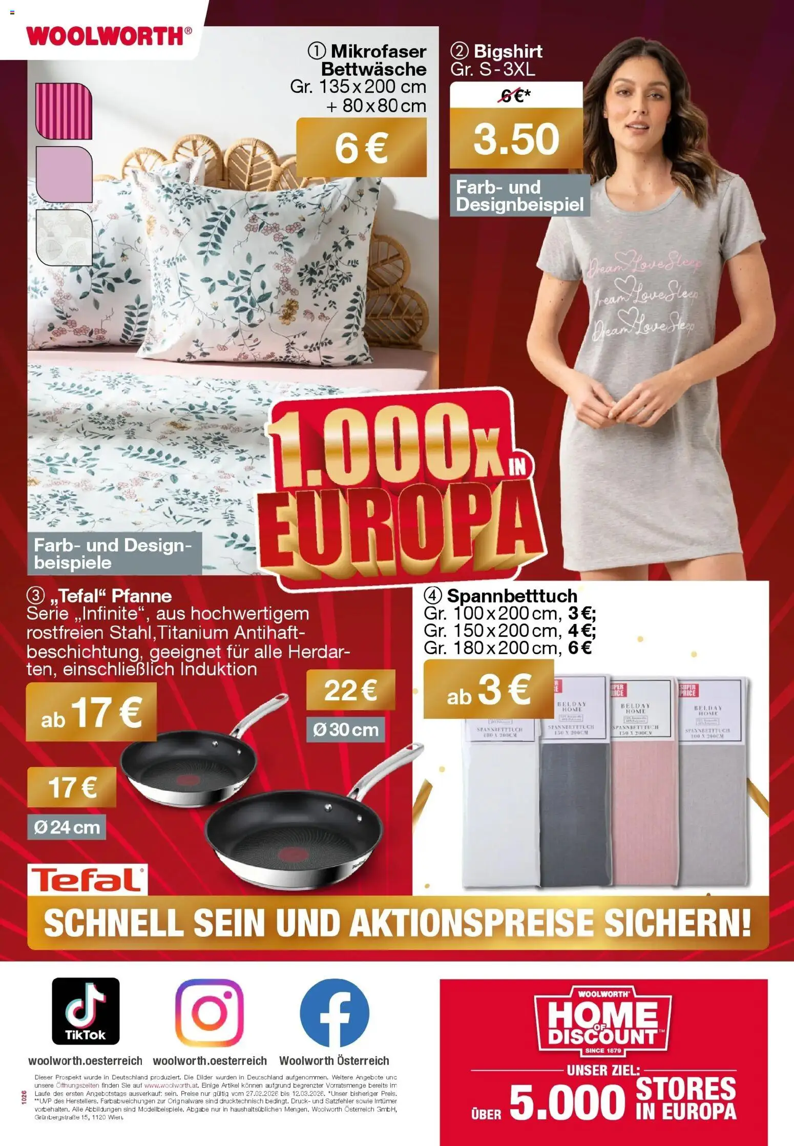 Woolworth - Woolworth: Wir feiern 1.000x in Europa! gültig ab 26.02.2026 | Seite: 8