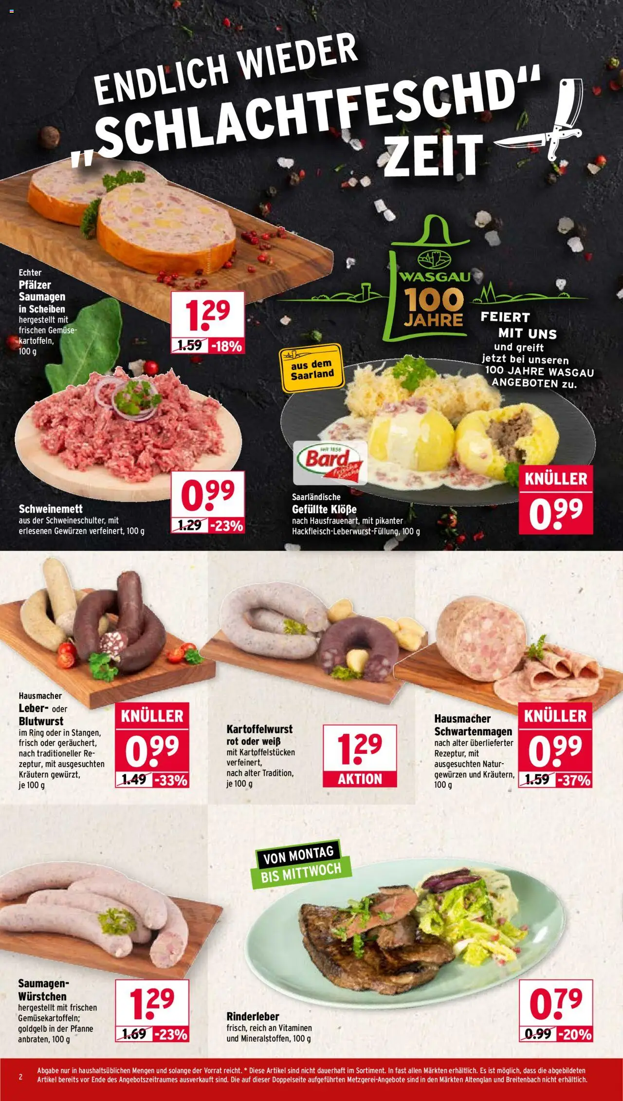Wasgau Prospekt 	 – gültig ab 20.10.2025 | Seite: 2