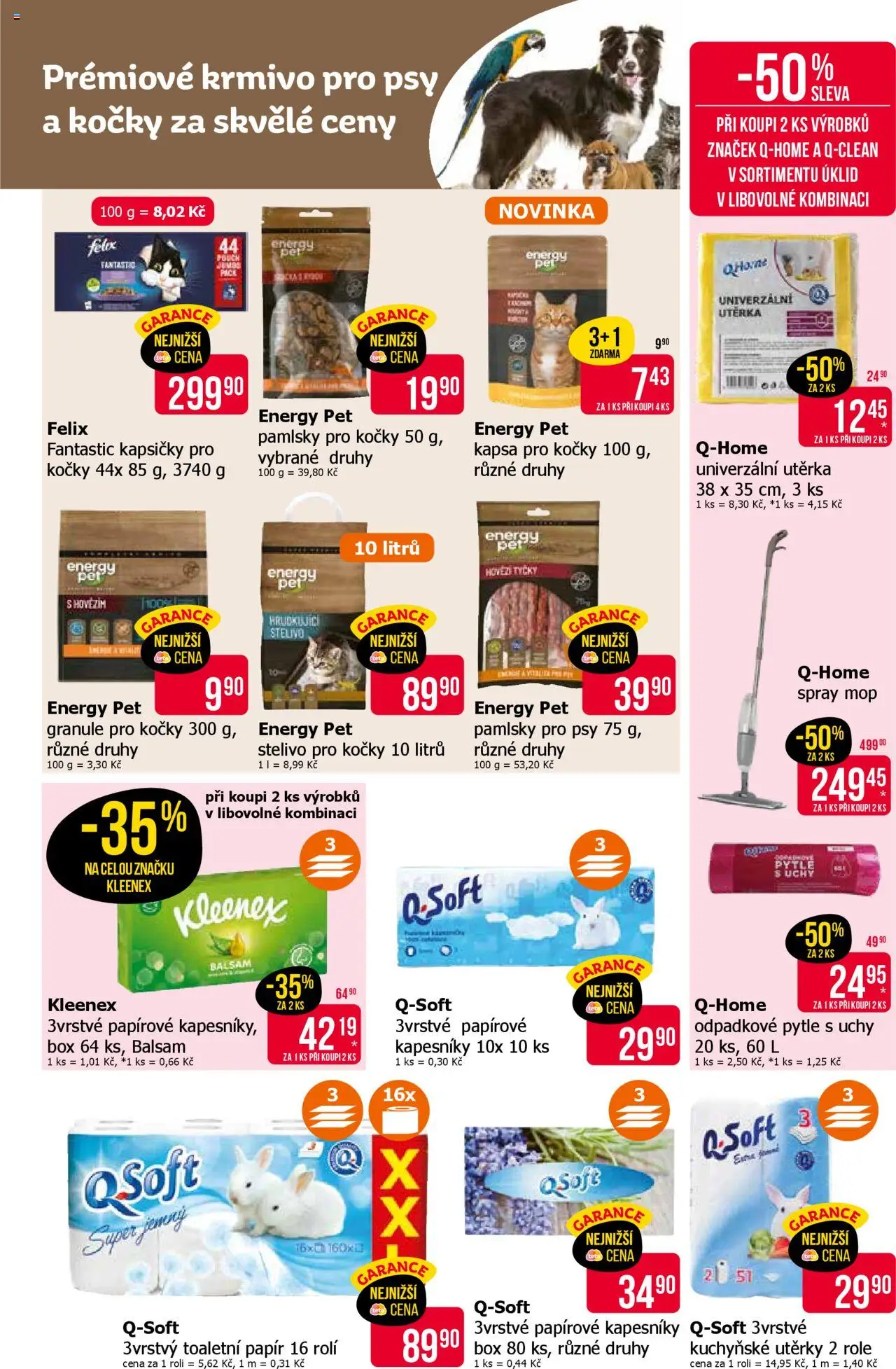 TETA Drogerie leták od 19.06.2025 | Strana: 17 | Produkty: Box, Kuchyňské utěrky, Utěrky, Kapsičky pro kočky
