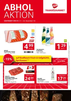 Transgourmet Flugblatt ab 17.11.2025 gültig