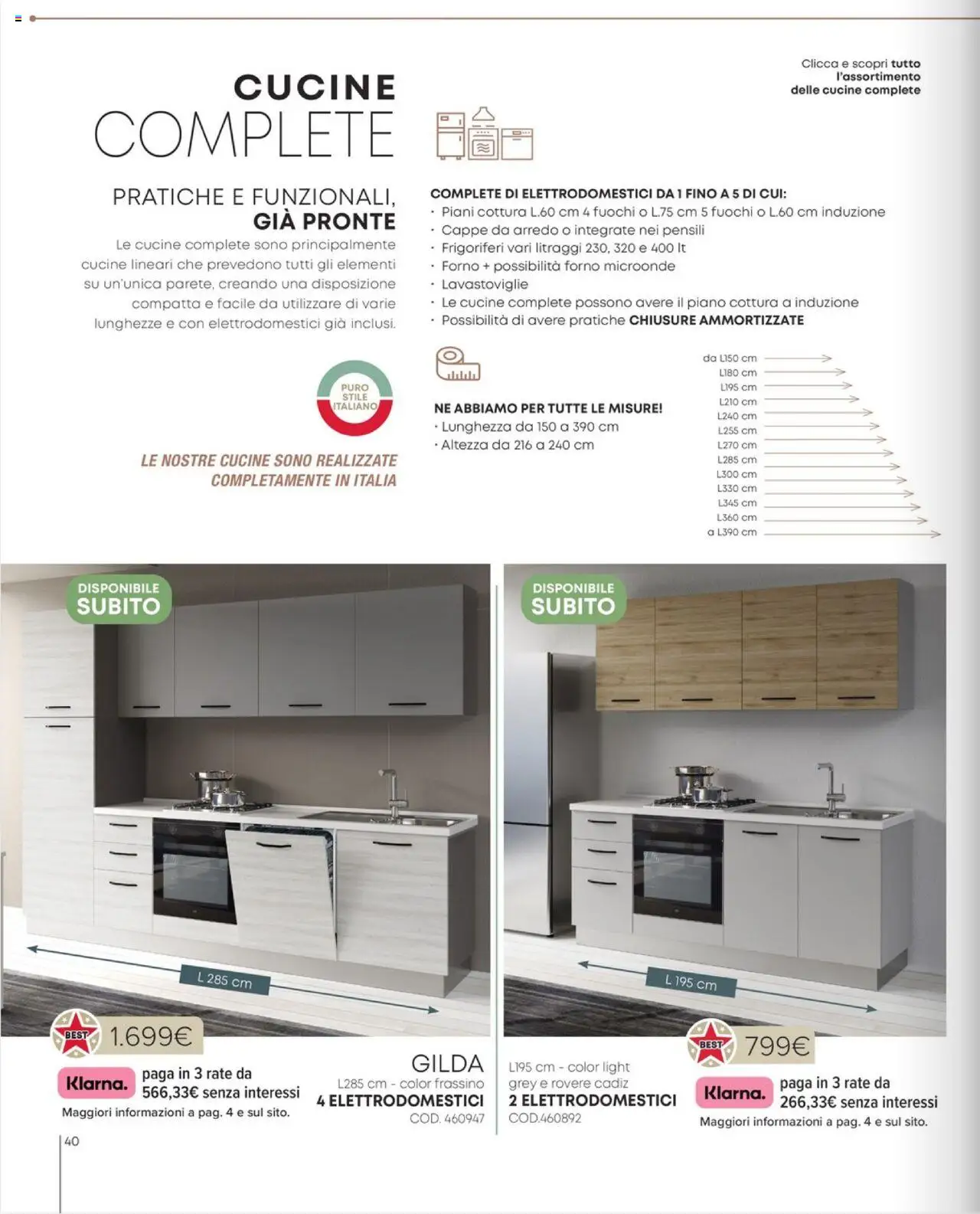 Volantino Conforama del 28.01.2025 | Pagina: 40 | Prodotti: Microonde, Cucine, Piano cottura, Lavastoviglie