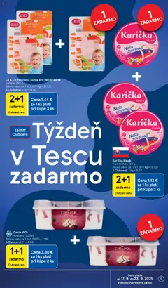 Nové Tesco akcie – leták je platný od 17.09.2025 | Strana: 9 | Produkty: Šunka