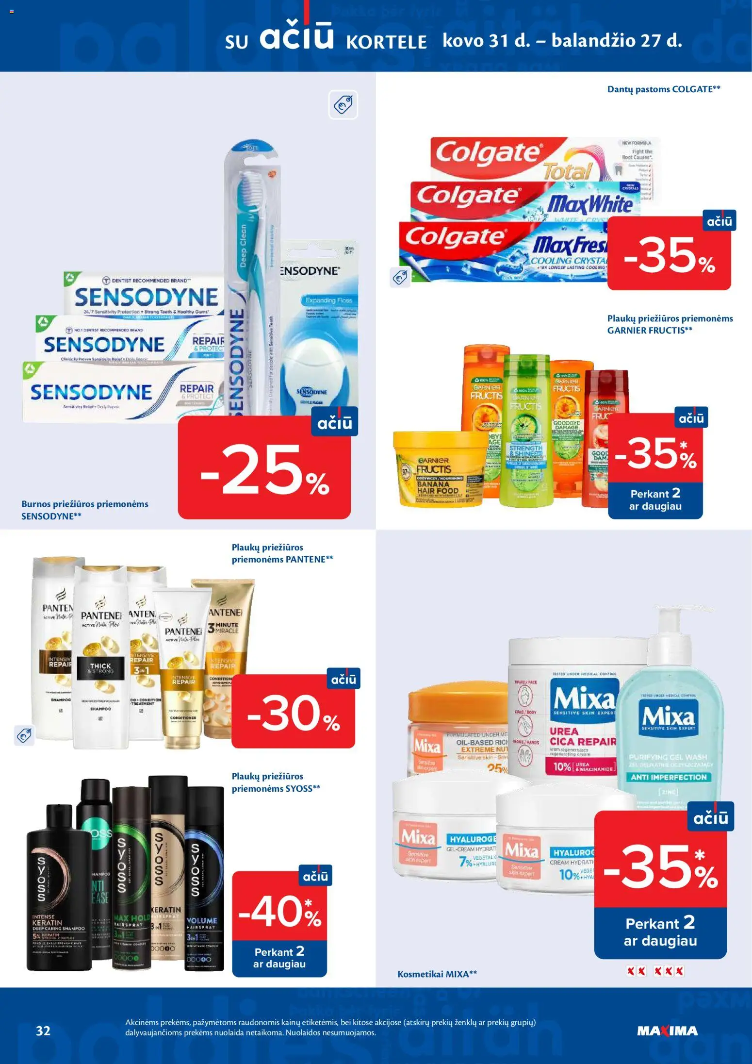 MAXIMA akcijos nuo 14.04.2026 | Puslapis: 32