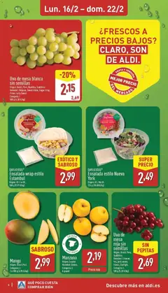 Vista previa Mango, Origen: Brasil, Perú. Categoria: I. 2 x 300 g válido desde el 16.02.2026 | Página: 4