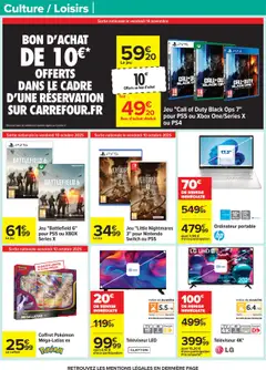 Carrefour - Prévisualisation de Carrefour catalogue semaine 41 valide à partir de 07.10.2025 | Page: 54 | Produits: Ordinateur portable, Televiseur, Portable, Cadre