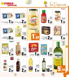 Anteprima del volantino PUREA 100% FRUTTA BIOLOGICA CONAD BABY, frutta mista/pera/ pesca 90g valido a partire dal 25.03.2026 | Pagina: 19