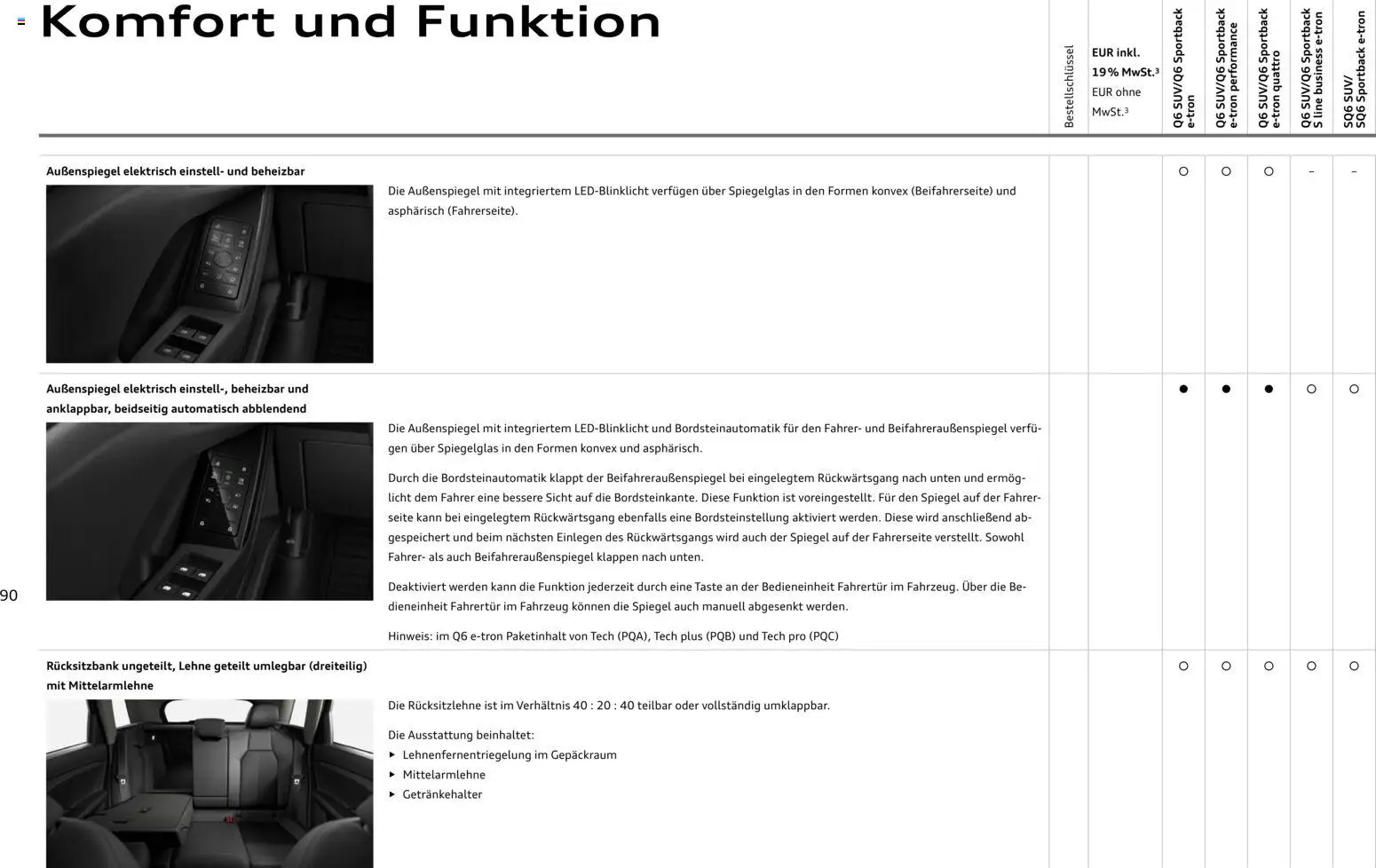 Audi Prospekt 	 – gültig ab 28.10.2025 | Seite: 90