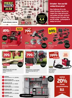 Forhåndsvisning av Jula kundeavis gyldig fra 09.04.2026 | Side: 5 | Produkter: Drill, Суміш дитяча, Batteri