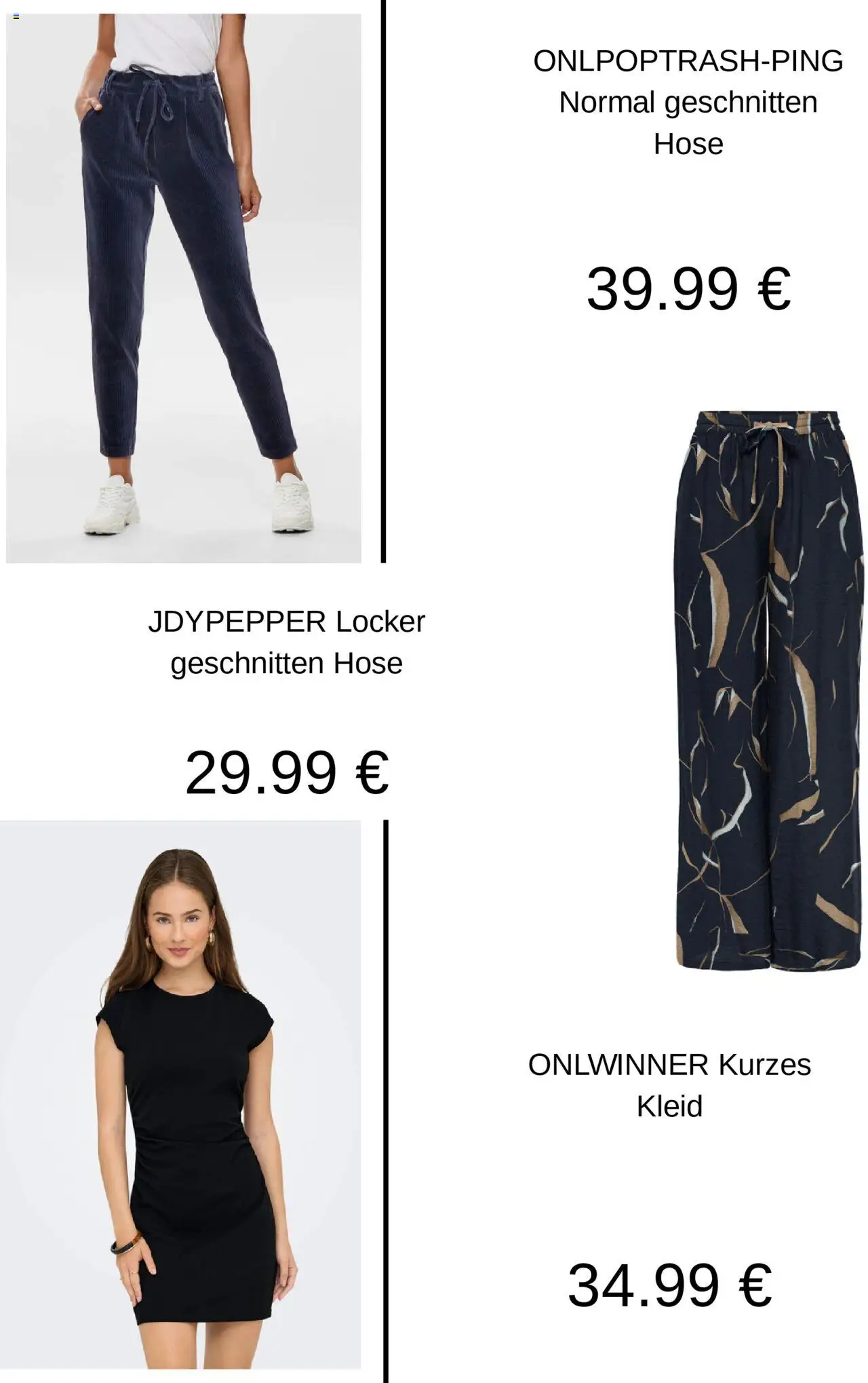 ONLY Prospekt 	 - gültig ab dem 16.08.2025 | Seite: 5 | Produkte: Hose, Kleid