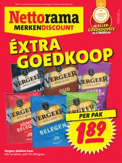 Nettorama - Folder - Voorbeeld van een folder van Nettorama, geldig van 08.09.2025
