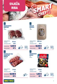 Metro -  Smart Chef - Pregled kataloga iz trgovine Metro, vrijedi od 01.04.2026 | Stranica: 8 | Proizvodi: Riba, Bakalar, Tuna