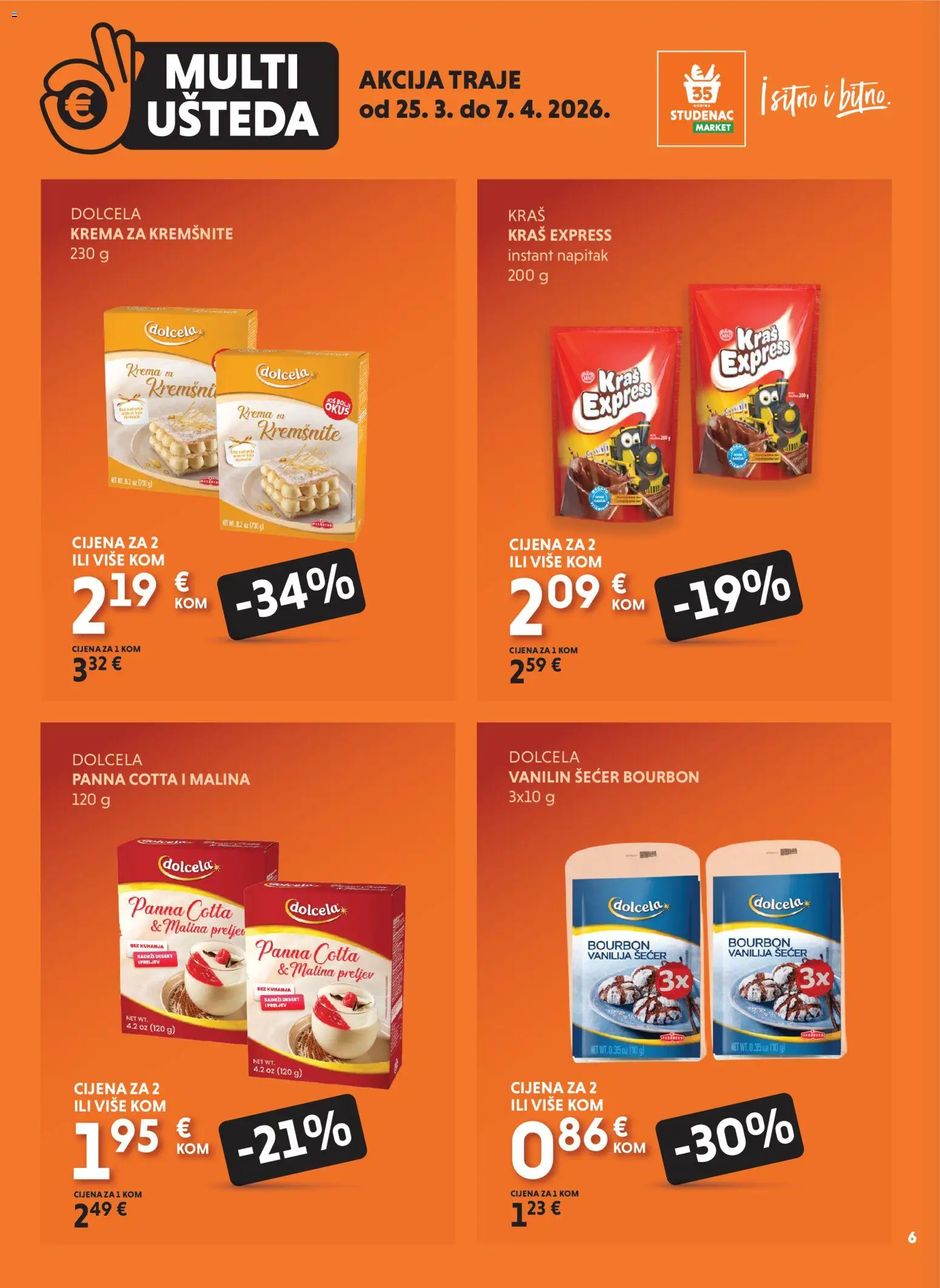 Studenac katalog | vrijedi od 25.03.2026 | Stranica: 6