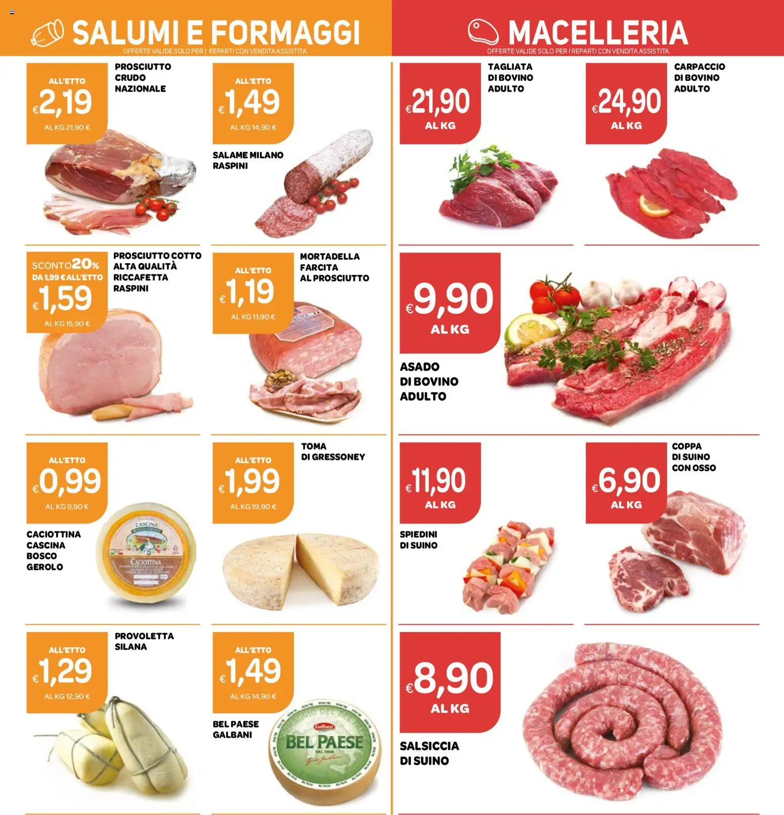 Volantino Ekom del 21.04.2026 | Pagina: 7 | Prodotti: Salame, Suino, Mortadella, Spiedini