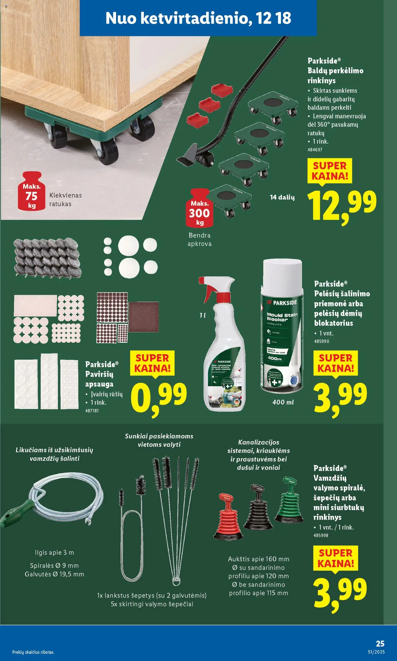 LIDL akcijos nuo 15.12.2025 | Puslapis: 25