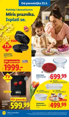 SILVERCREST Aparat za vafle, Aparat za vafle - pregled Lidl kataloga - važi od 19.03.2026 | Strana: 70 | Proizvode: Silvercrest, Kuhinja, Vaga, Kuhinjska vaga